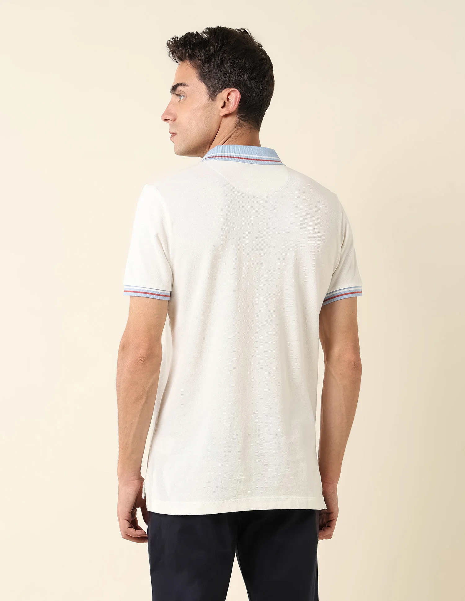 Pure Cotton Slim Fit Polo Shirt - Image 5