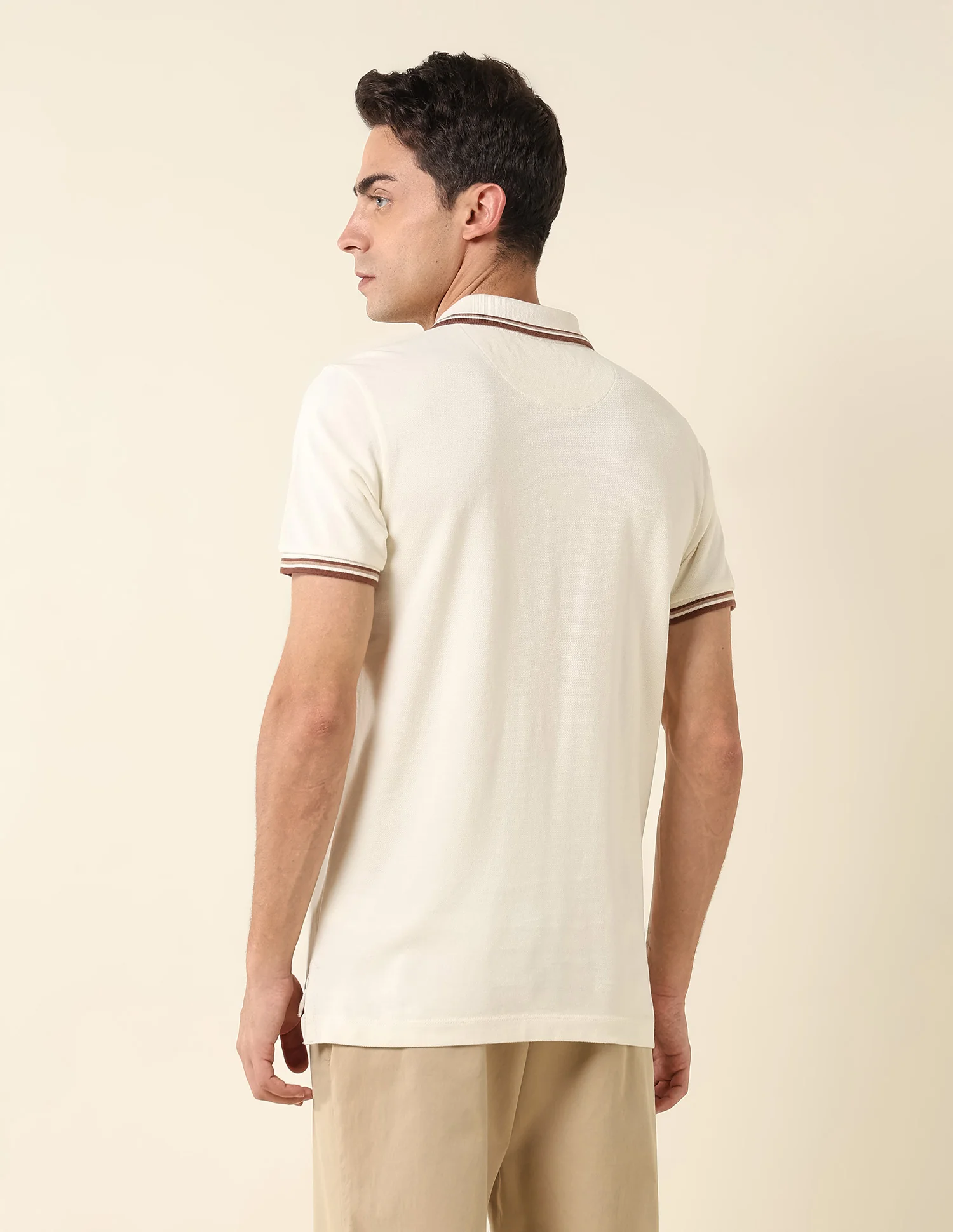 Pure Cotton Slim Fit Polo Shirt - Image 5