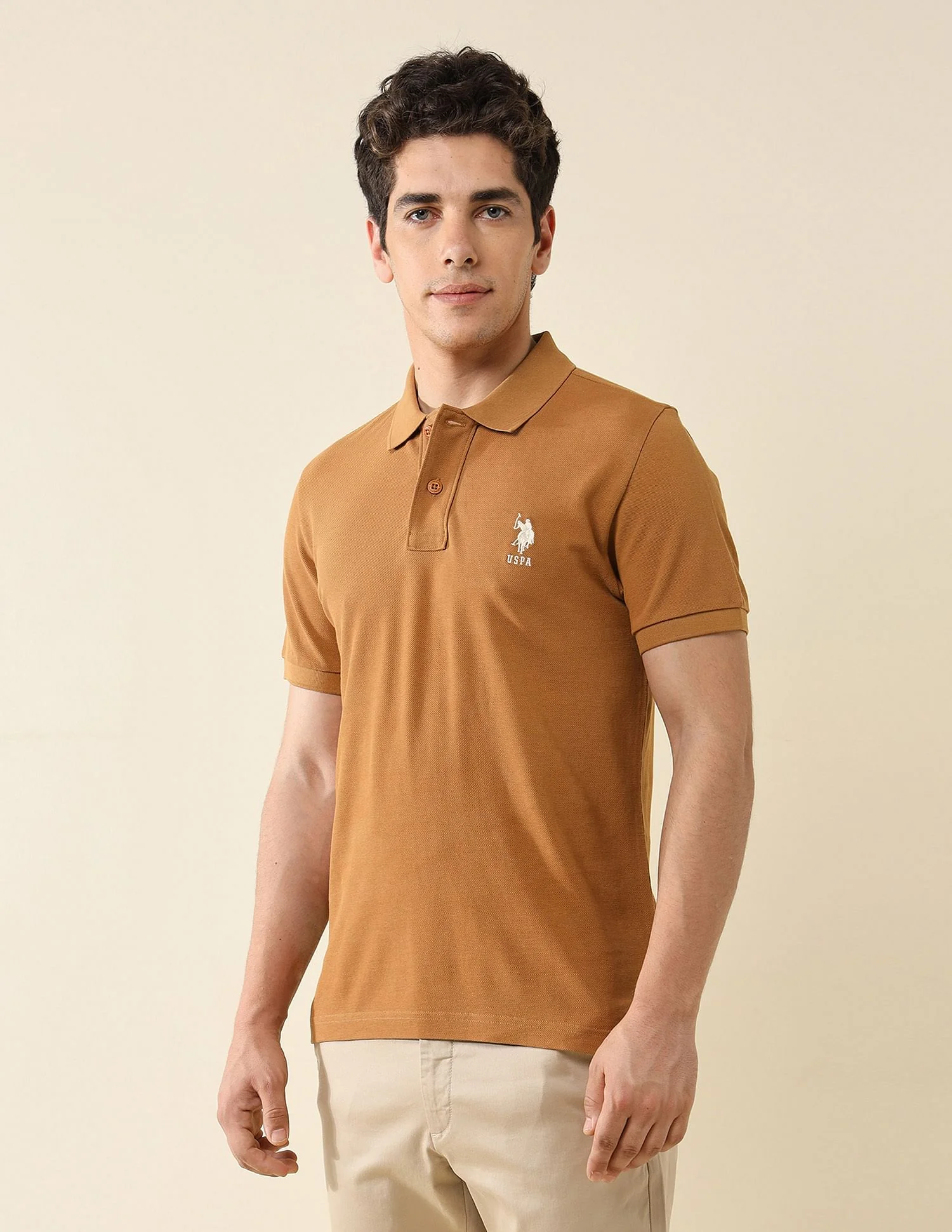 Pure Cotton Slim Fit Polo Shirt - Image 4