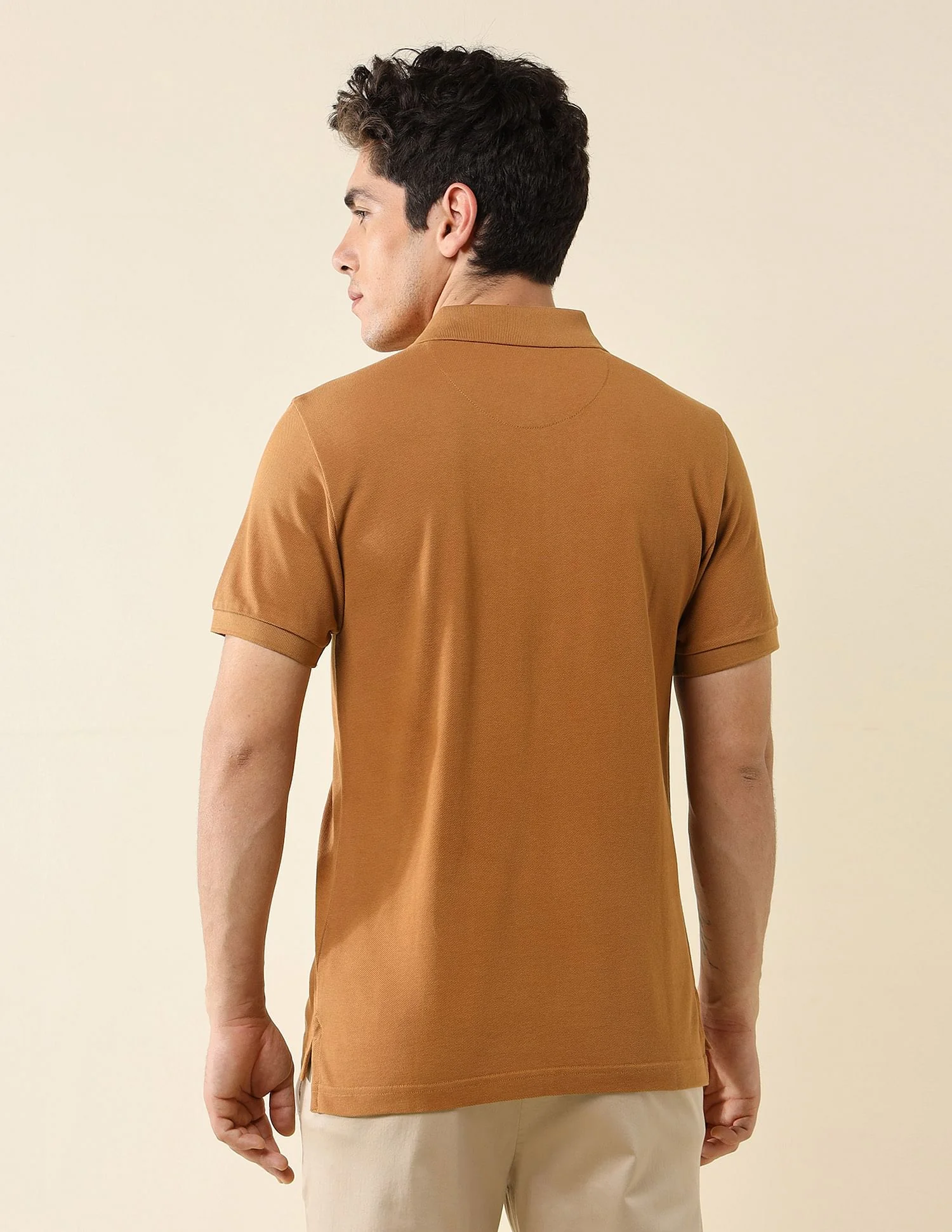 Pure Cotton Slim Fit Polo Shirt - Image 5