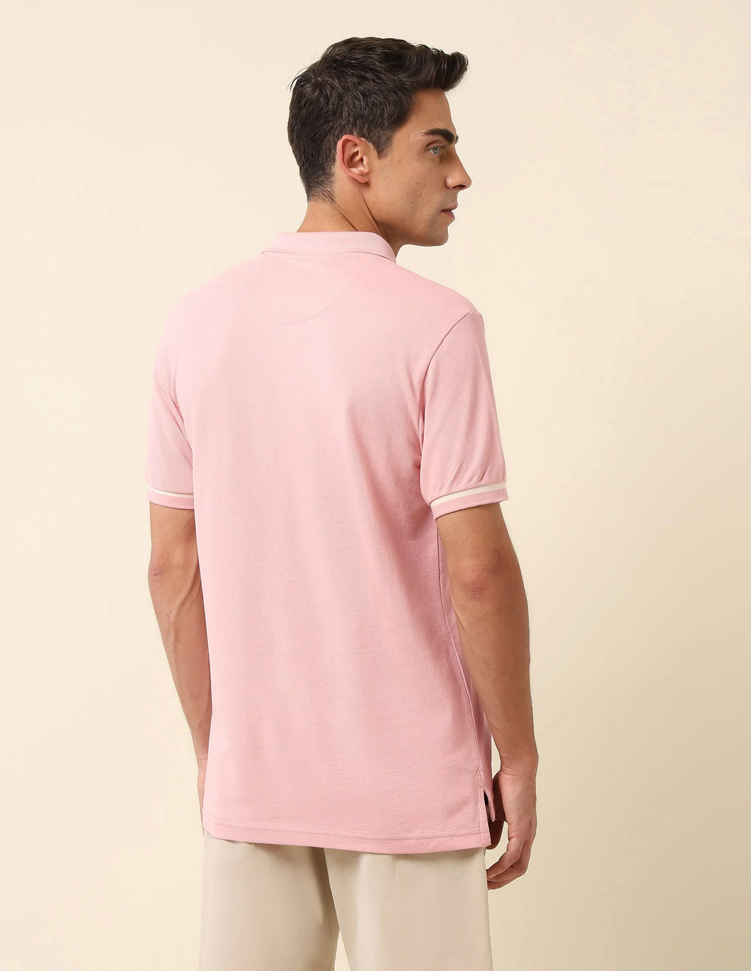 Pure Cotton Slim Fit Polo Shirt - Image 5