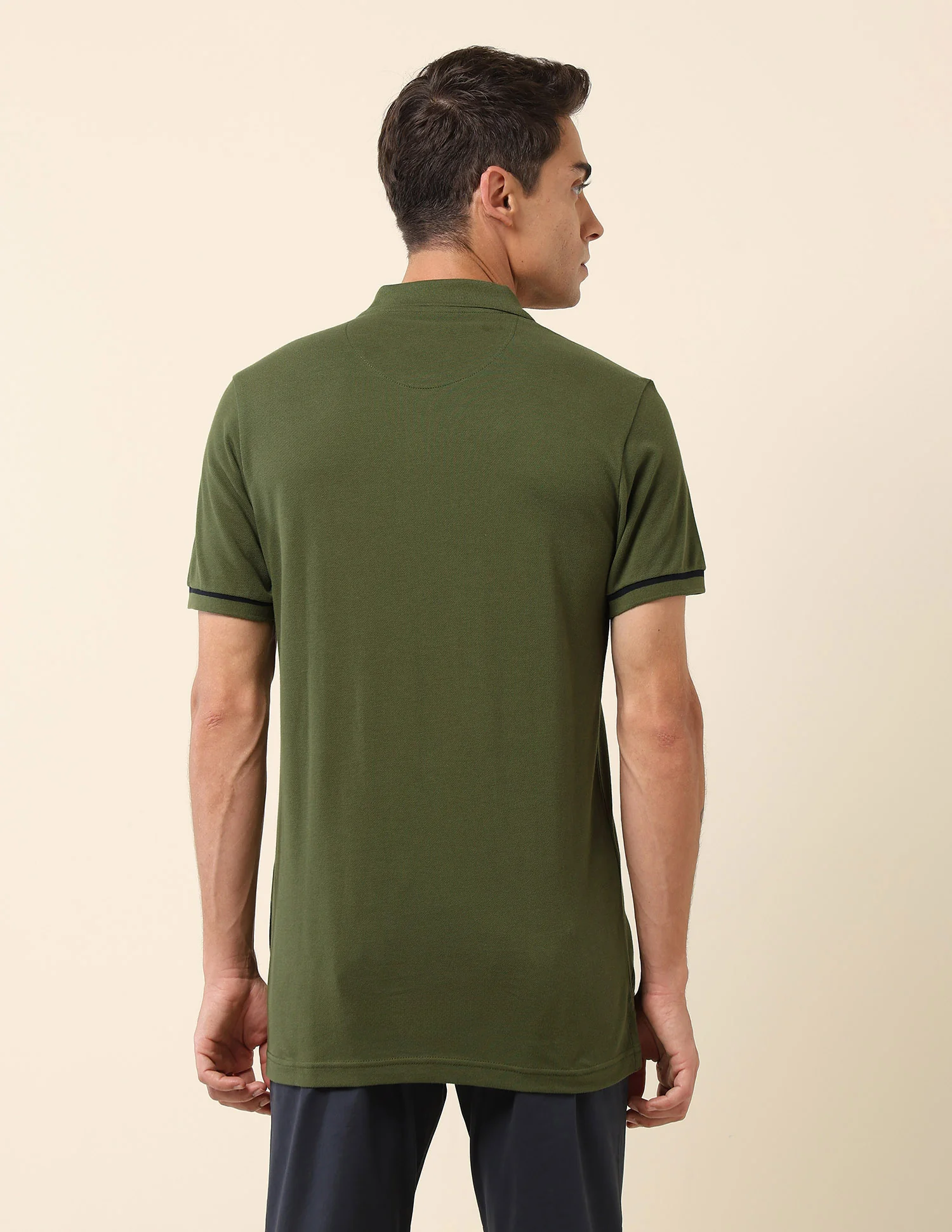 Pure Cotton Slim Fit Polo Shirt - Image 5