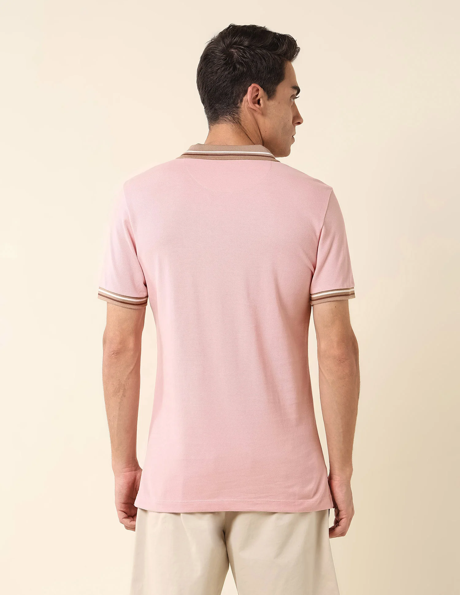 Pure Cotton Slim Fit Polo Shirt - Image 5