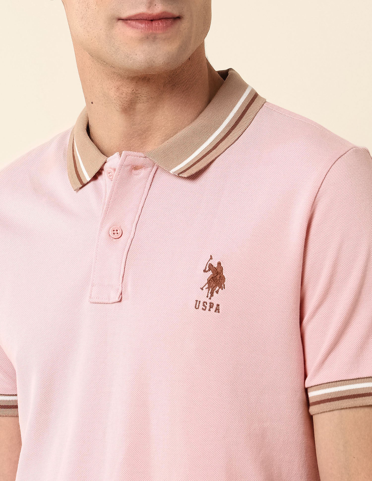Pure Cotton Slim Fit Polo Shirt - Image 7