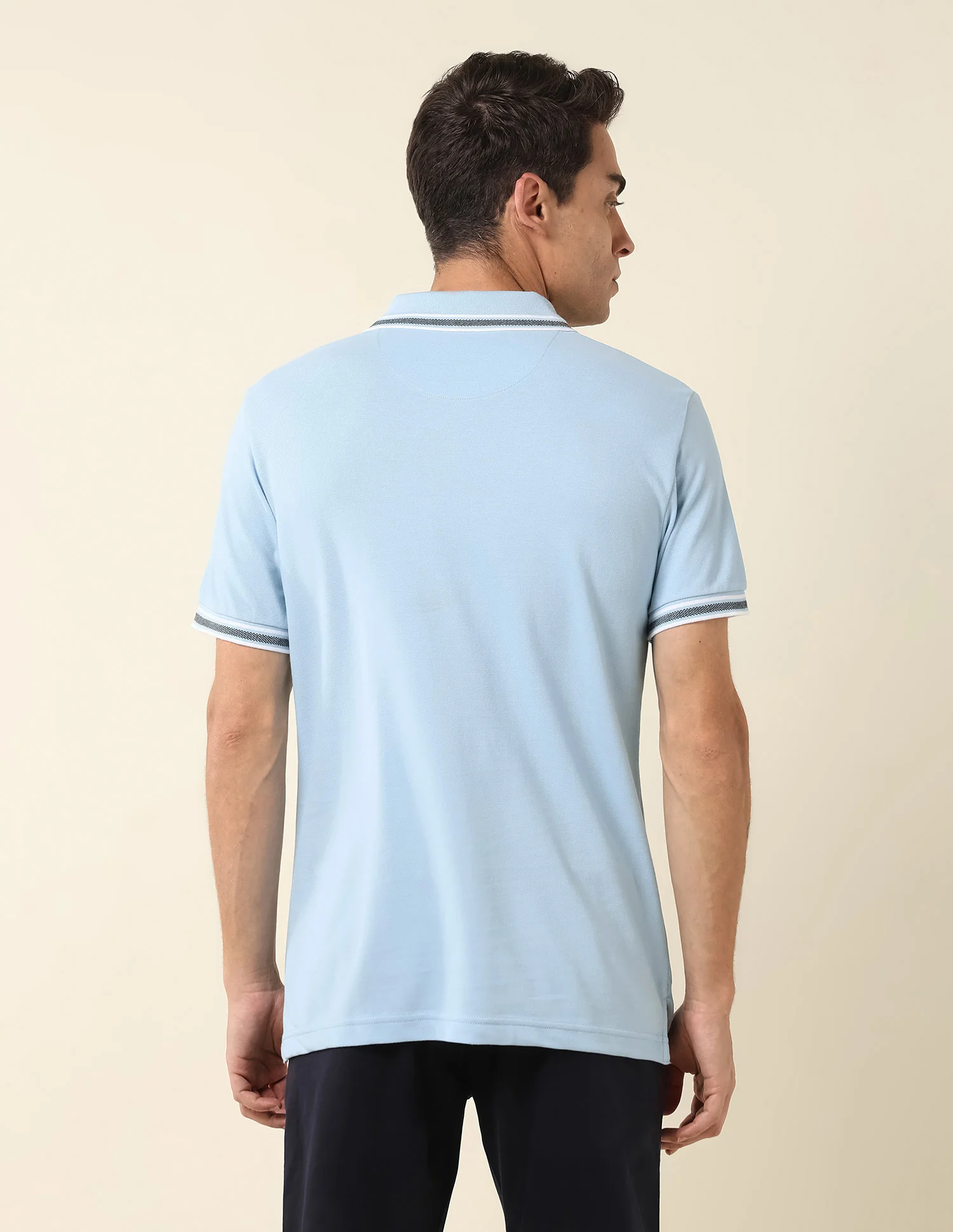 Pure Cotton Slim Fit Polo Shirt - Image 5