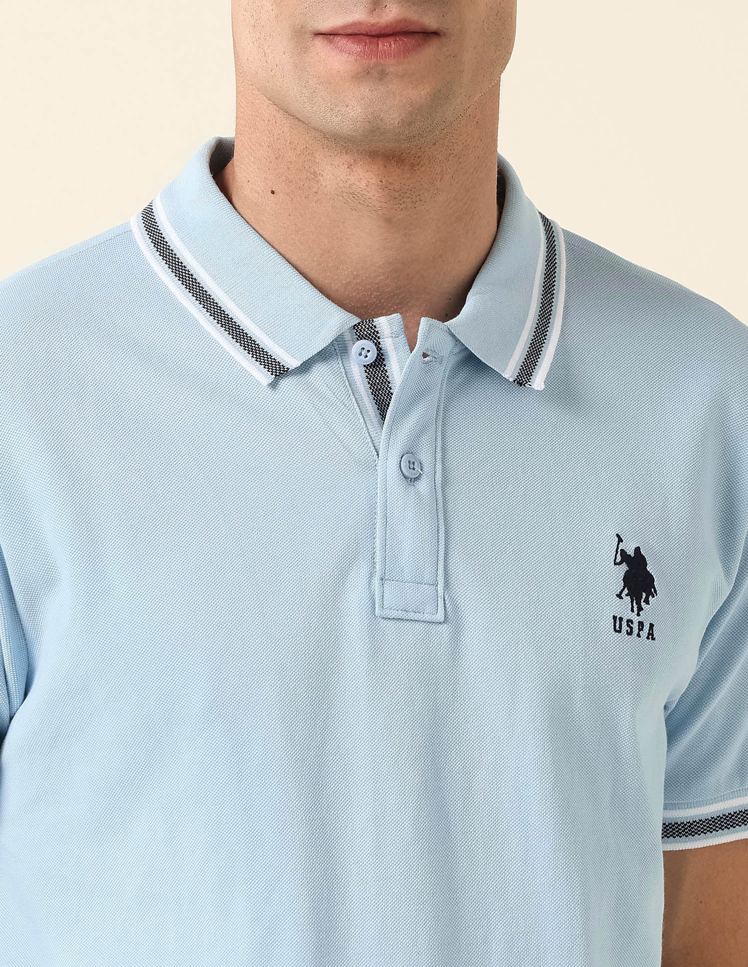 Pure Cotton Slim Fit Polo Shirt - Image 7