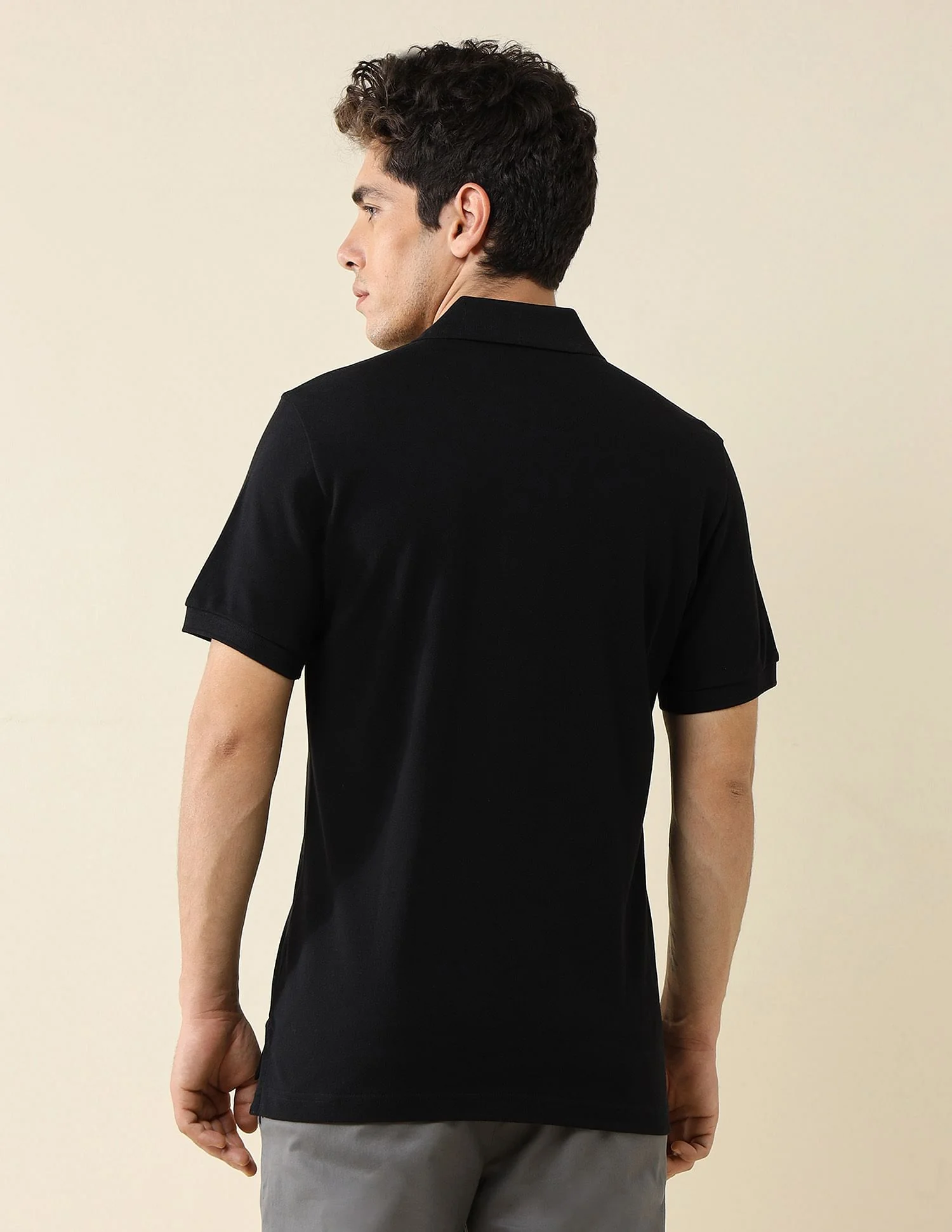 Pure Cotton Slim Fit Polo Shirt - Image 5