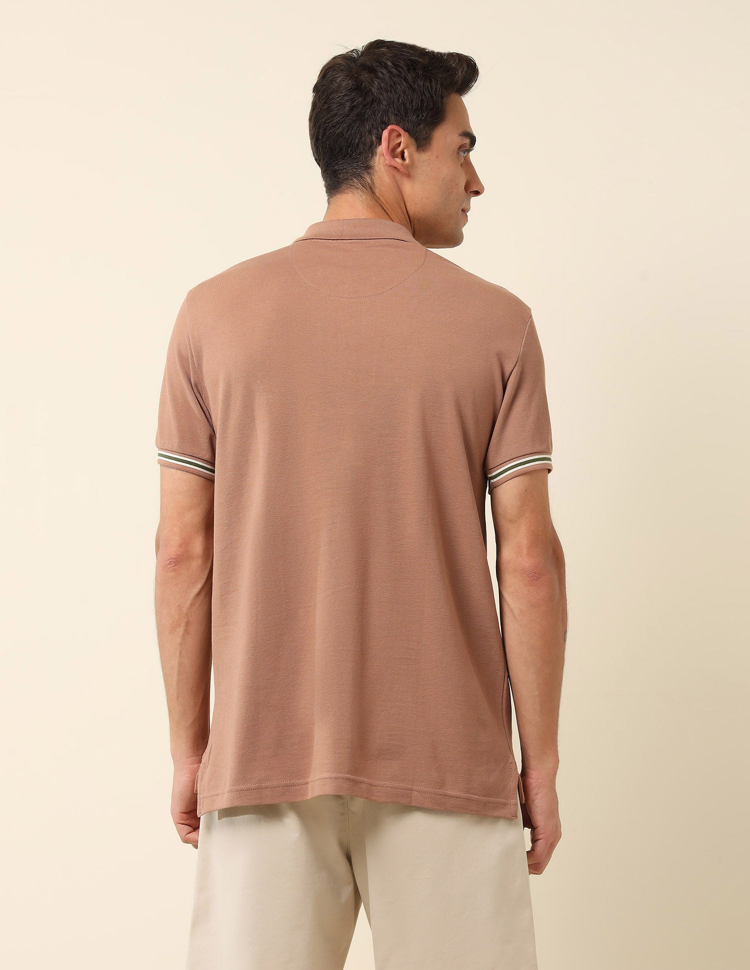 Pure Cotton Slim Fit Polo Shirt - Image 5