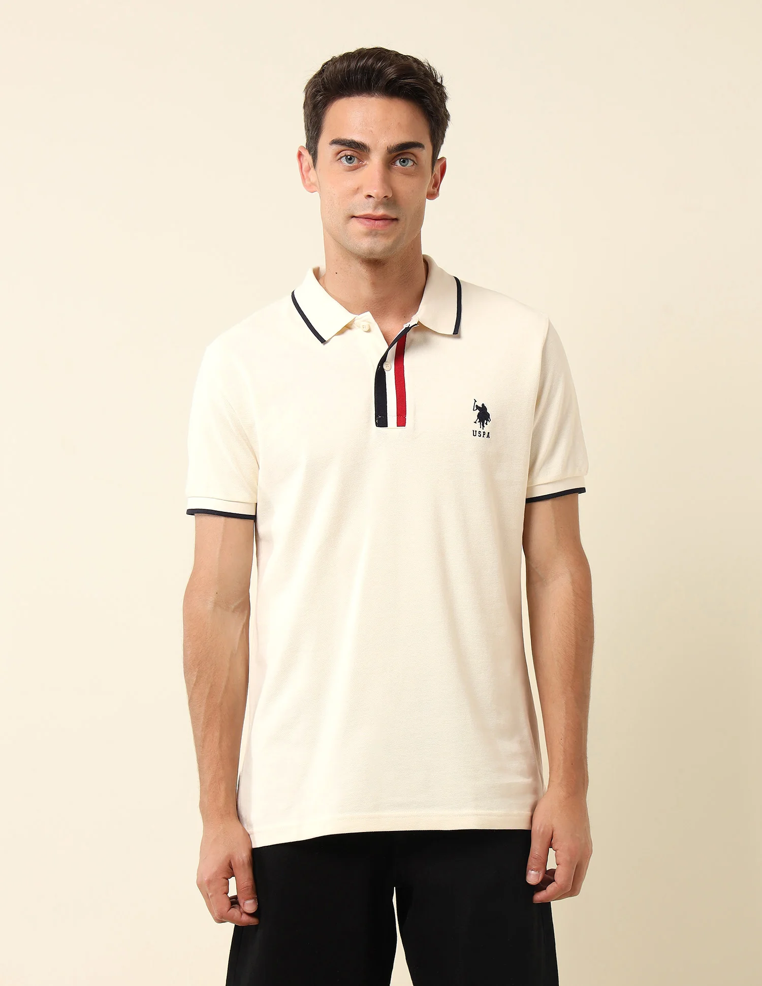 Pure Cotton Slim Fit Polo Shirt - Image 6
