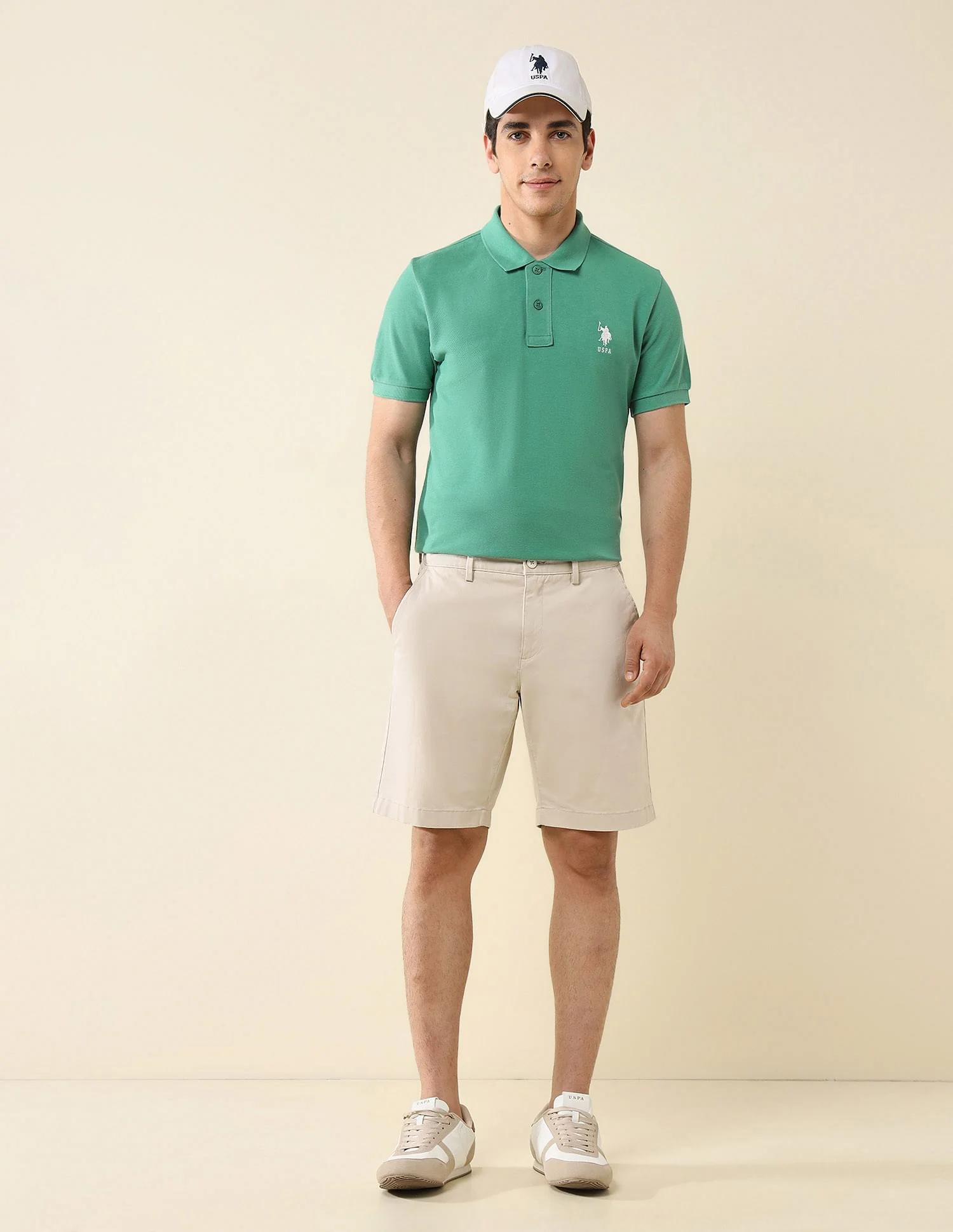 Pure Cotton Slim Fit Polo Shirt - Image 3