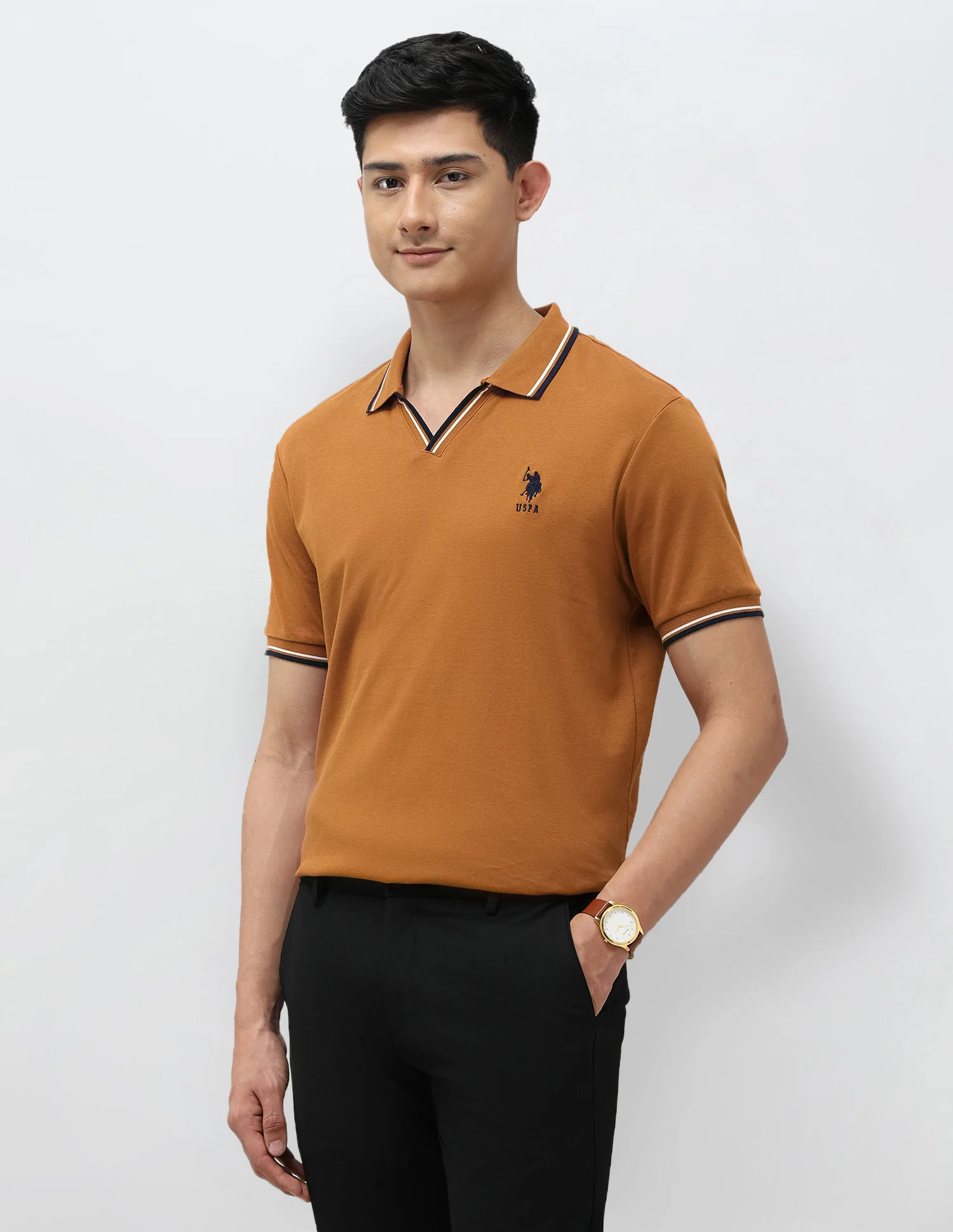 Pure Cotton Slim Fit Polo Shirt