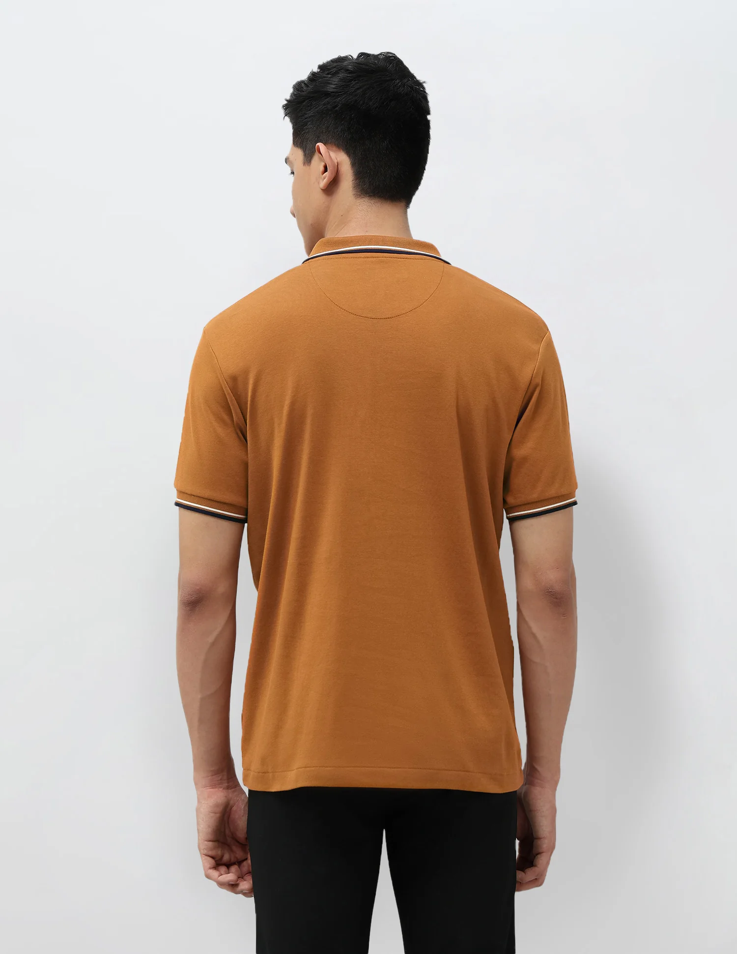 Pure Cotton Slim Fit Polo Shirt - Image 5
