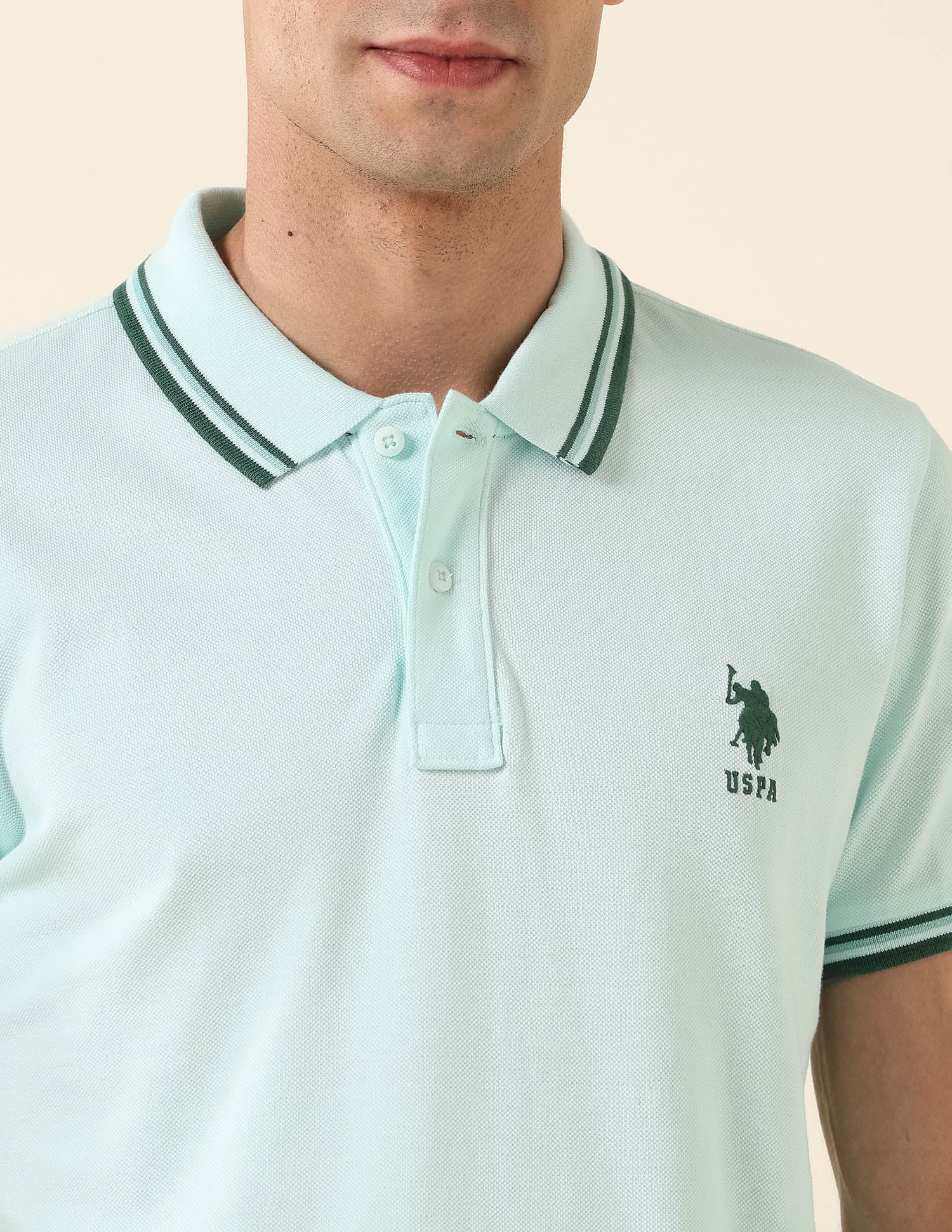 Pure Cotton Slim Fit Polo Shirt - Image 7