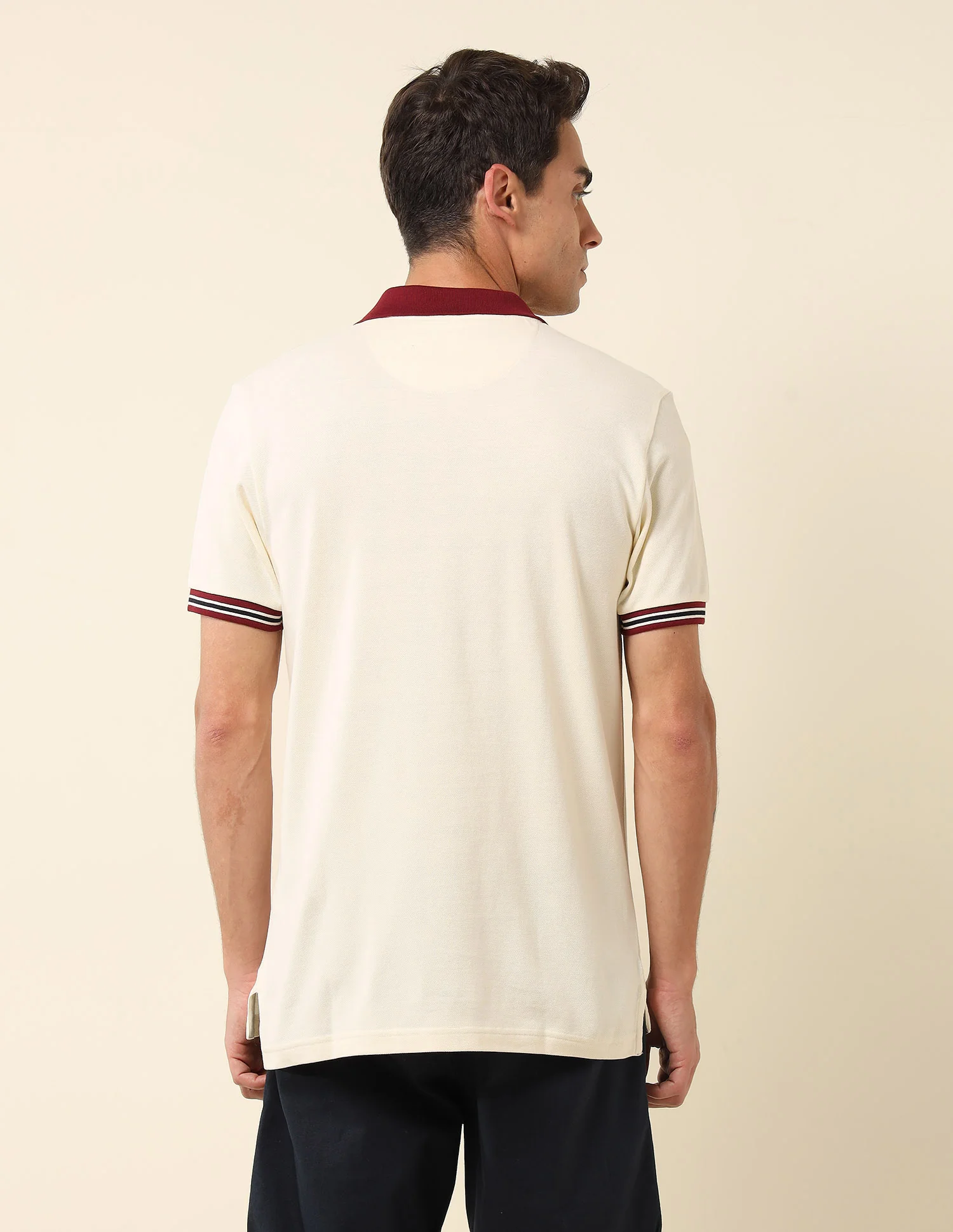 Pure Cotton Slim Fit Polo Shirt - Image 5