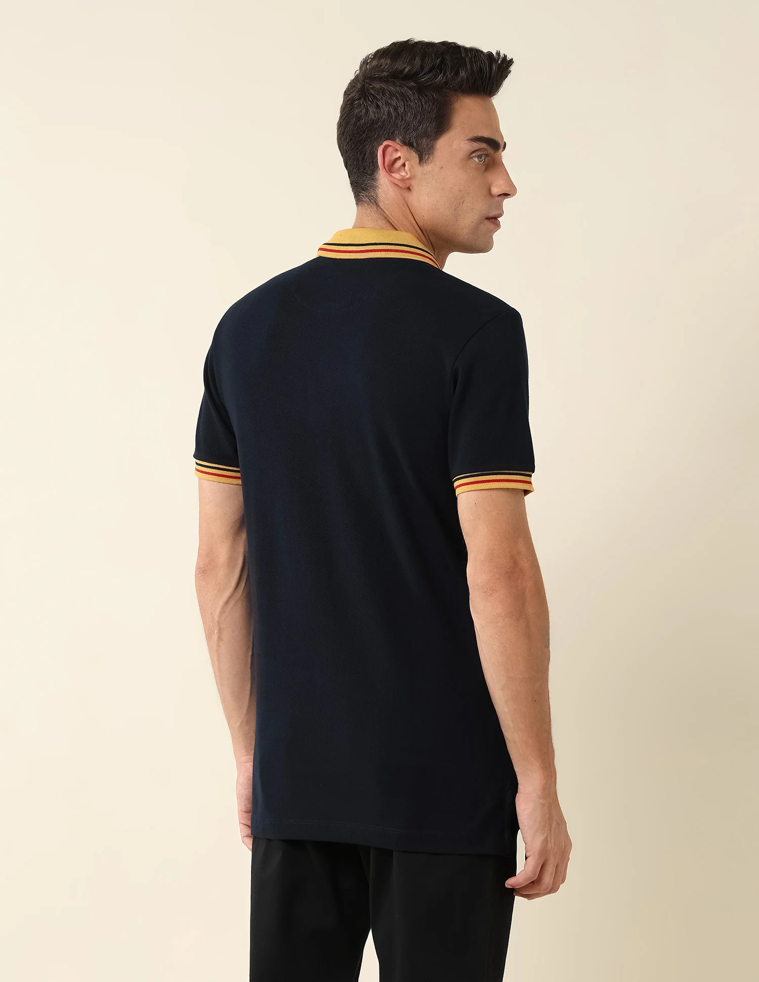 Pure Cotton Slim Fit Polo Shirt - Image 5