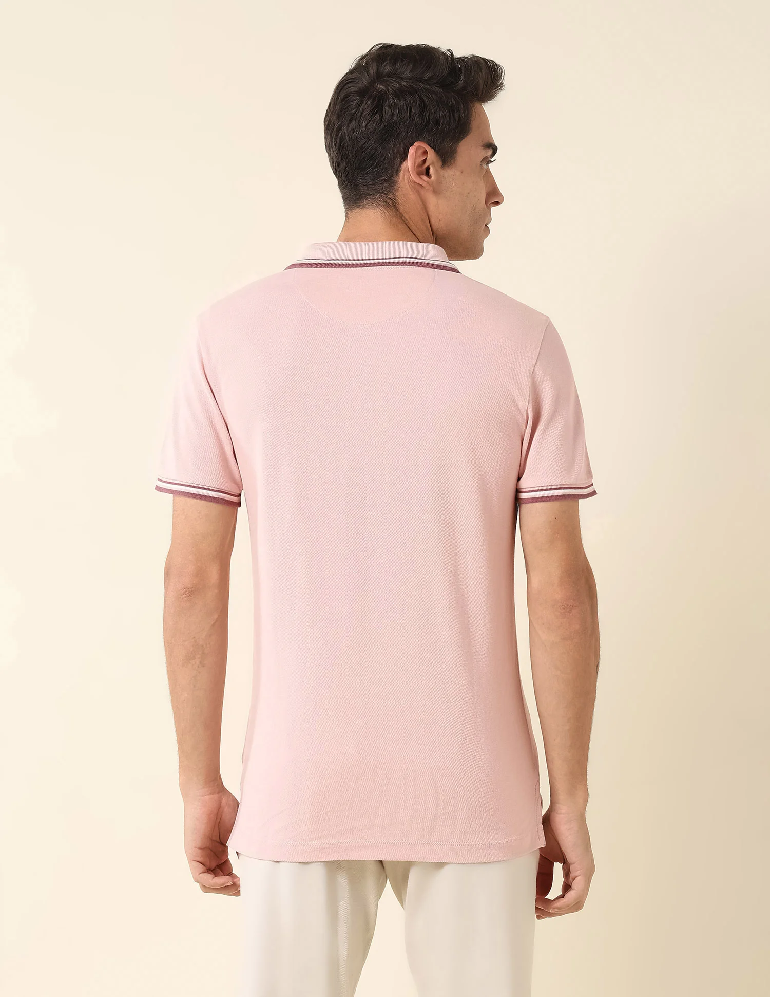 Pure Cotton Slim Fit Polo Shirt - Image 5