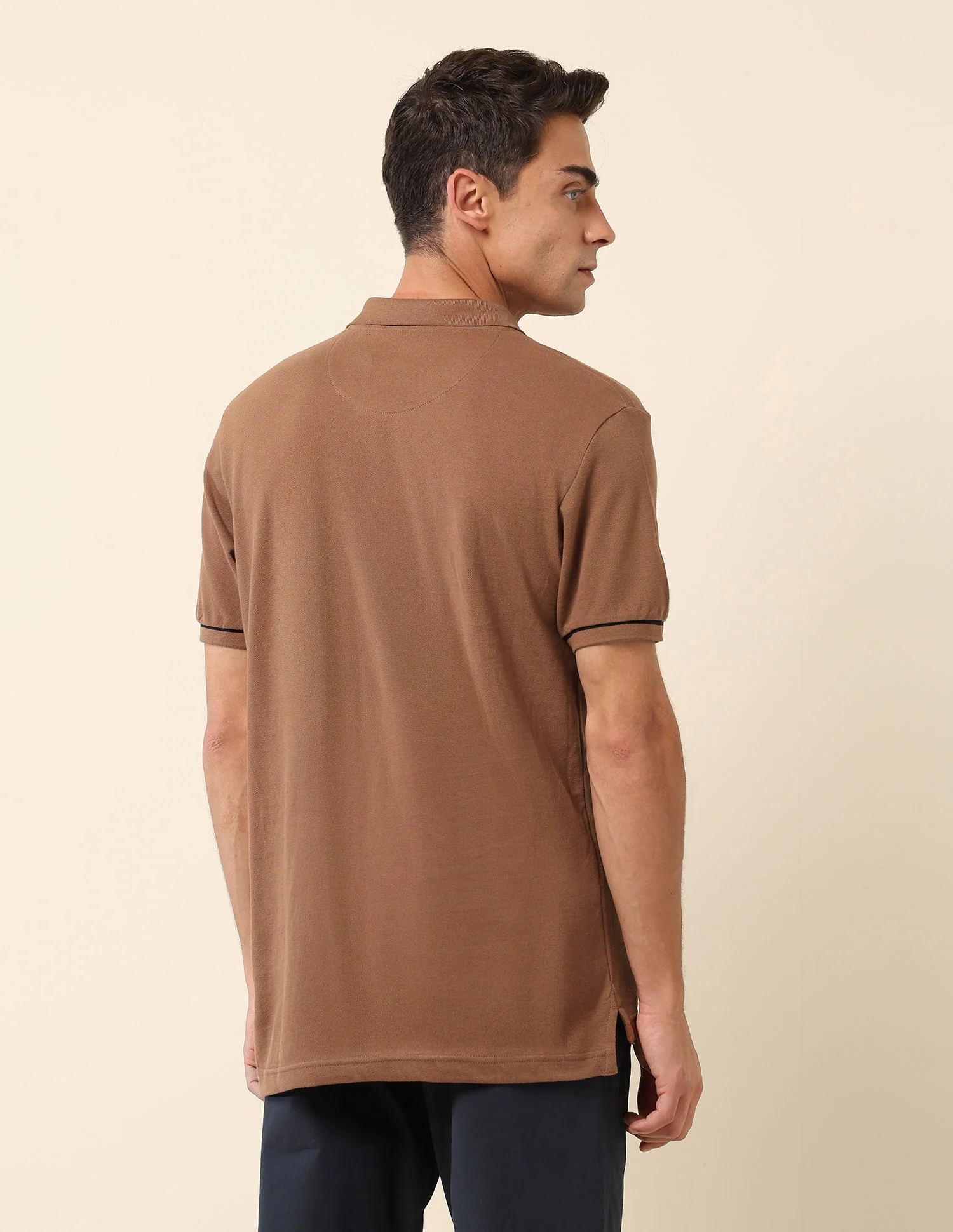 Pure Cotton Slim Fit Polo Shirt - Image 5