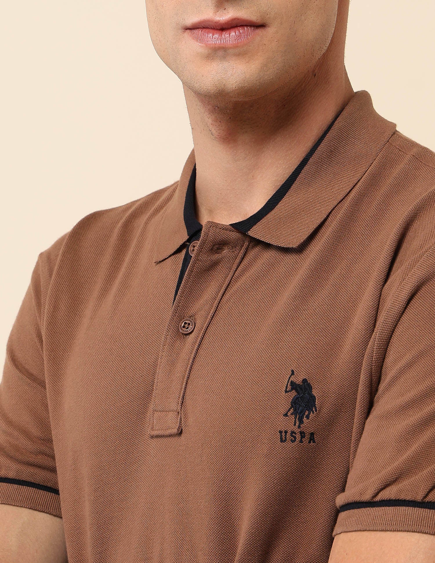 Pure Cotton Slim Fit Polo Shirt - Image 7