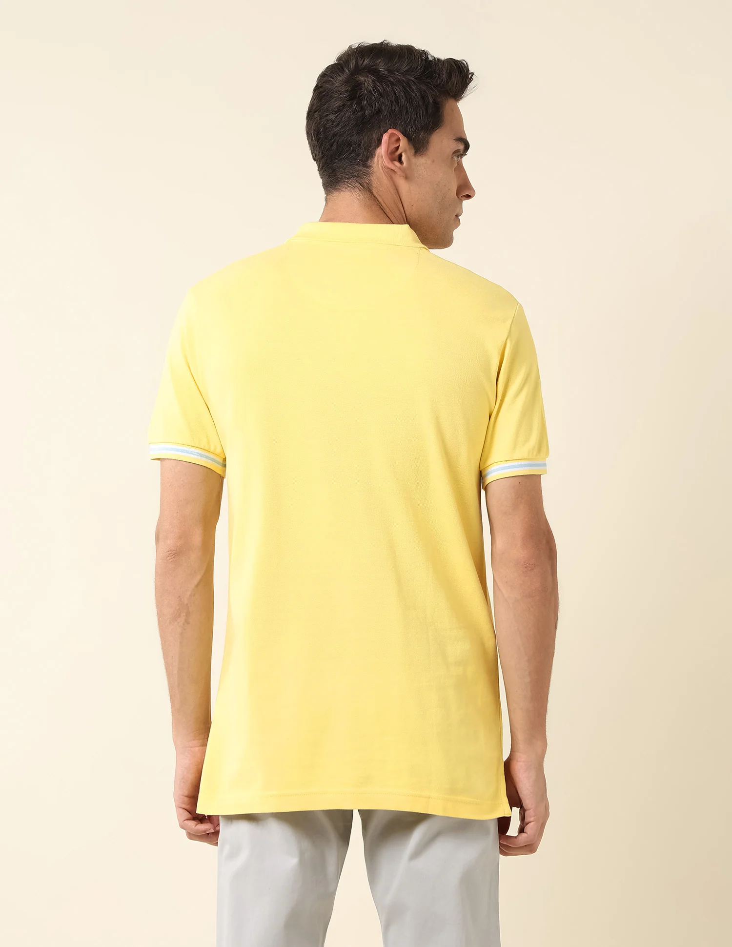 Pure Cotton Slim Fit Polo Shirt - Image 5