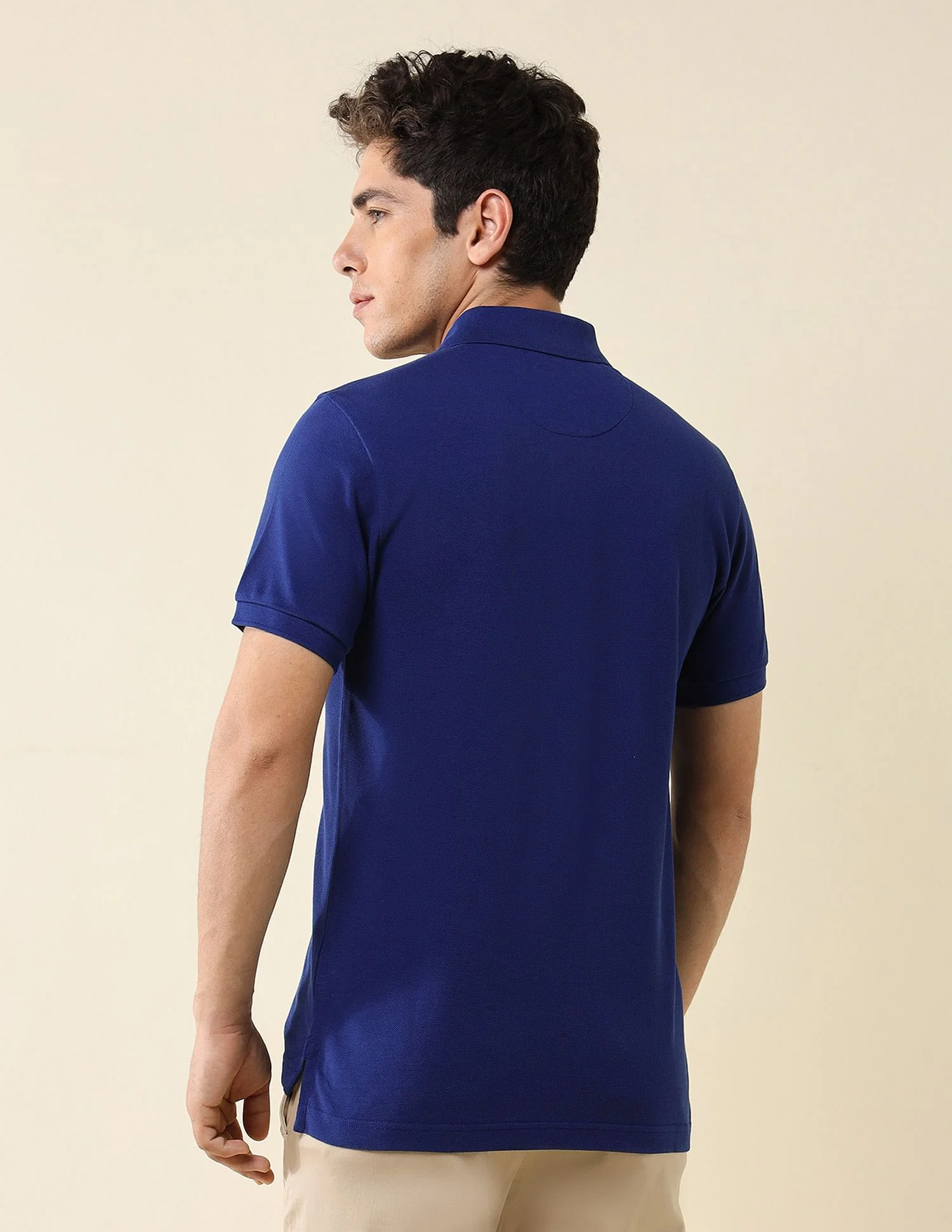 Pure Cotton Slim Fit Polo Shirt - Image 5
