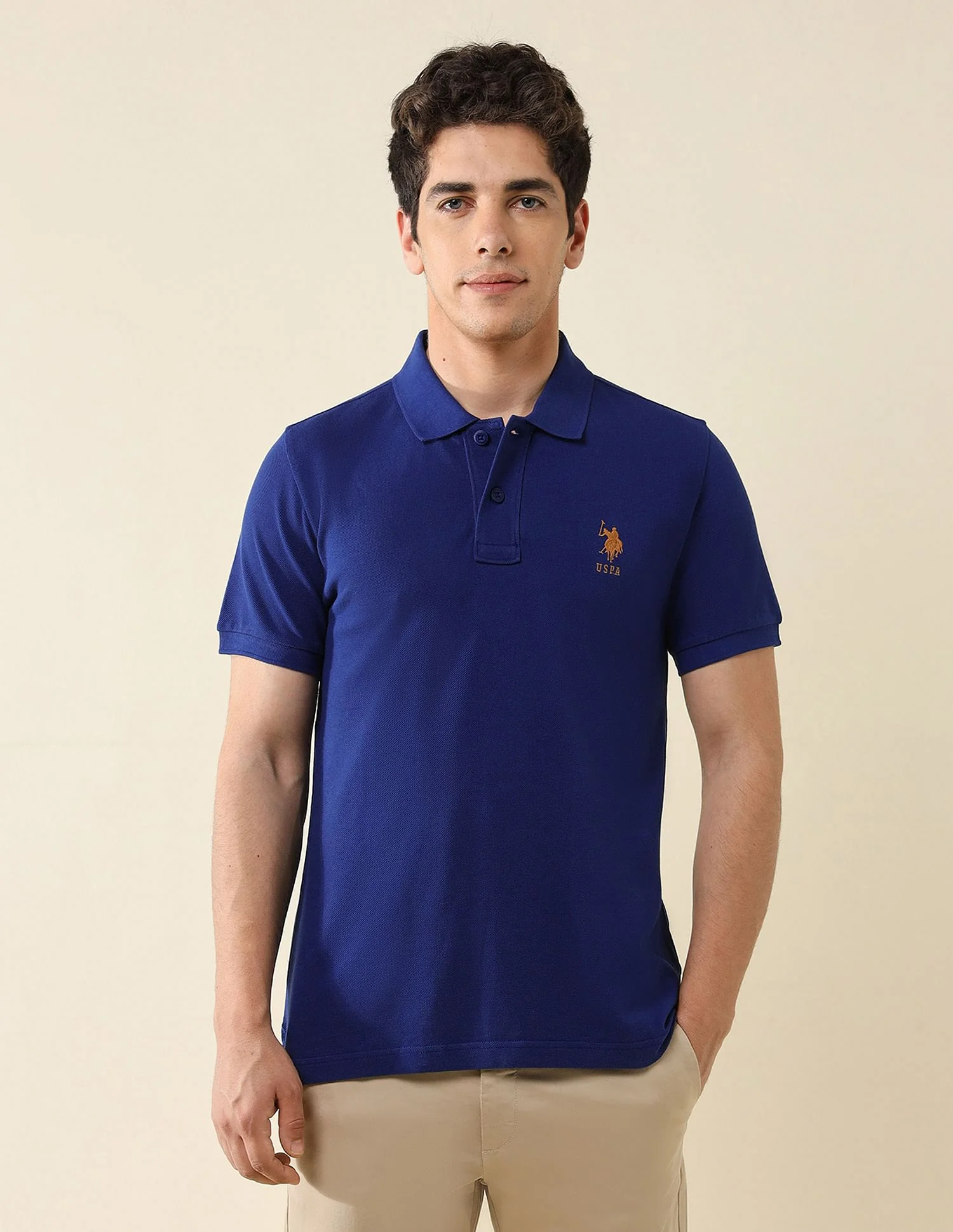Pure Cotton Slim Fit Polo Shirt - Image 6
