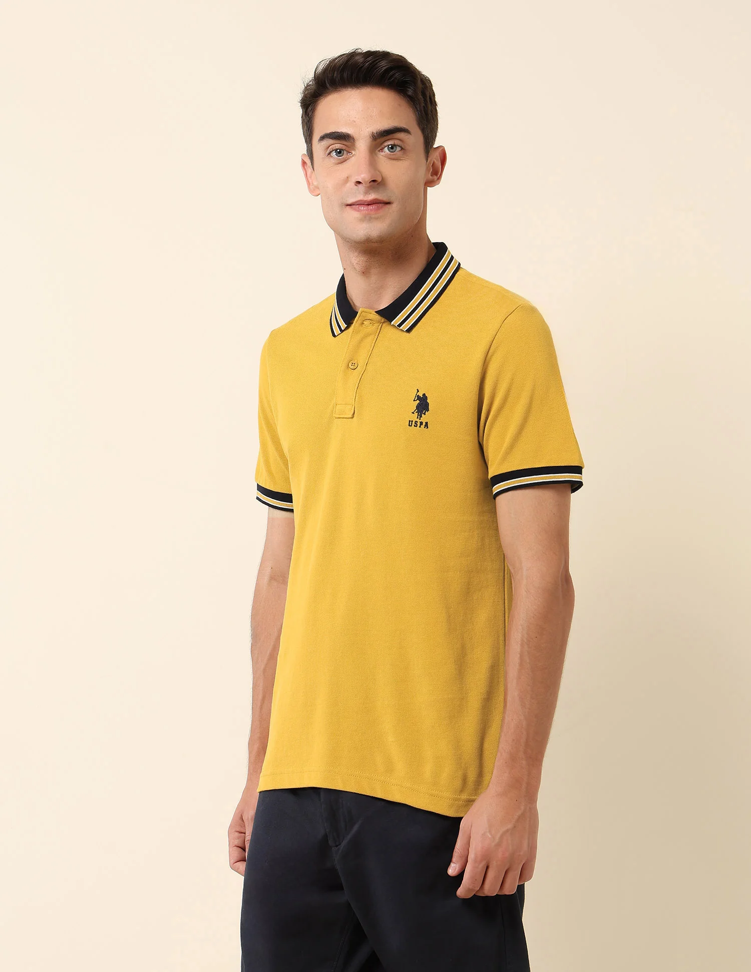 Pure Cotton Slim Fit Polo Shirt - Image 4