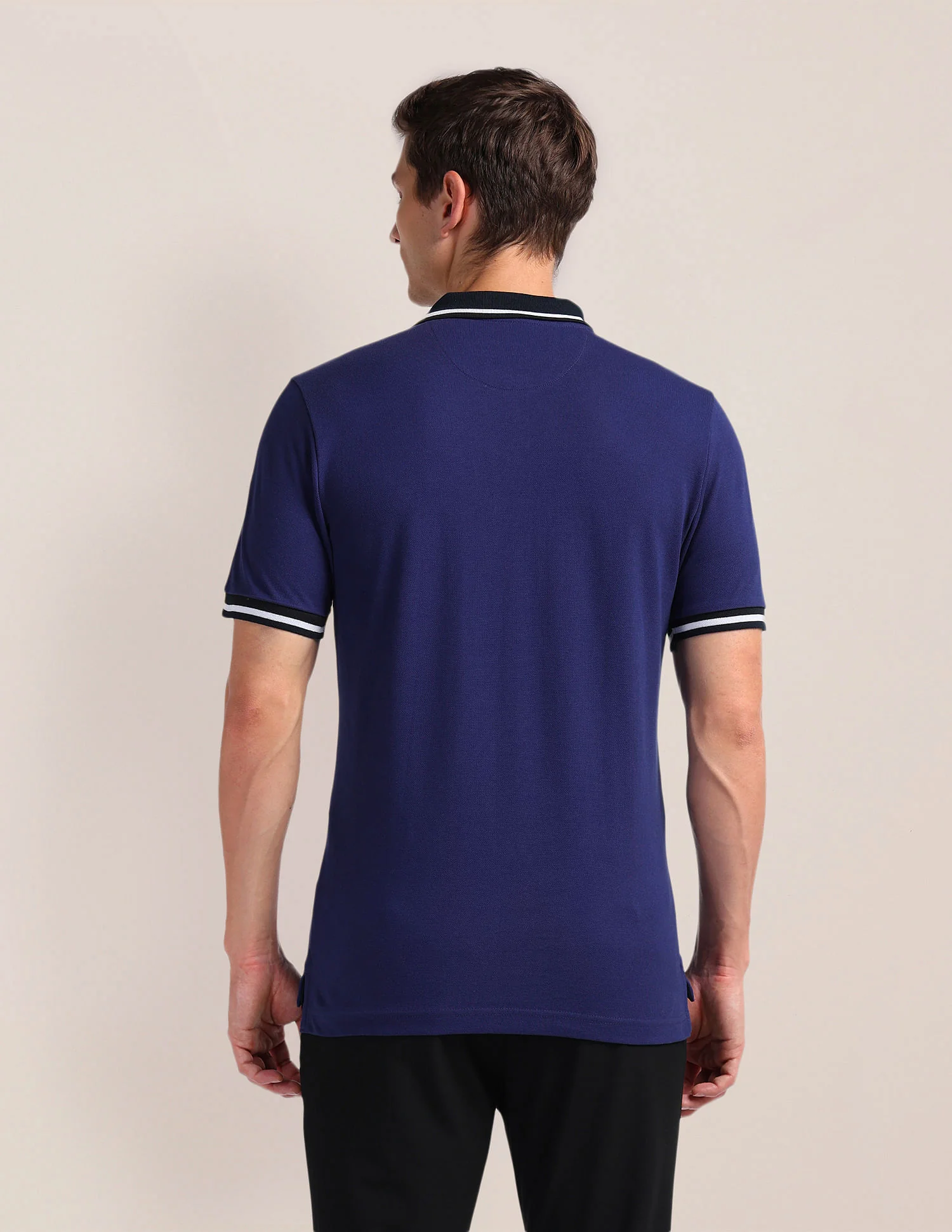 Pure Cotton Slim Fit Polo Shirt - Image 2
