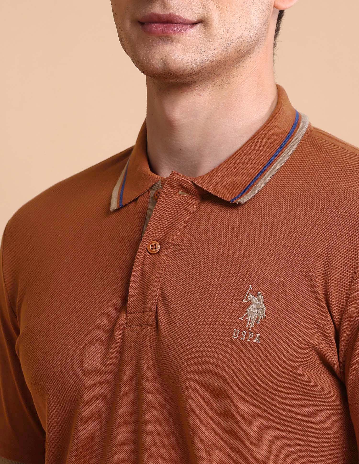 Pure Cotton Slim Fit Polo Shirt - Image 7