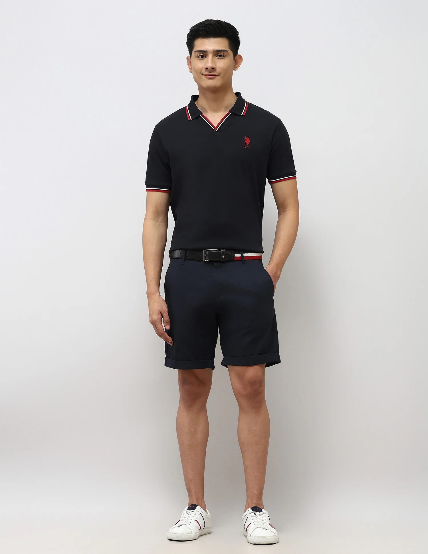 Pure Cotton Slim Fit Polo Shirt - Image 3