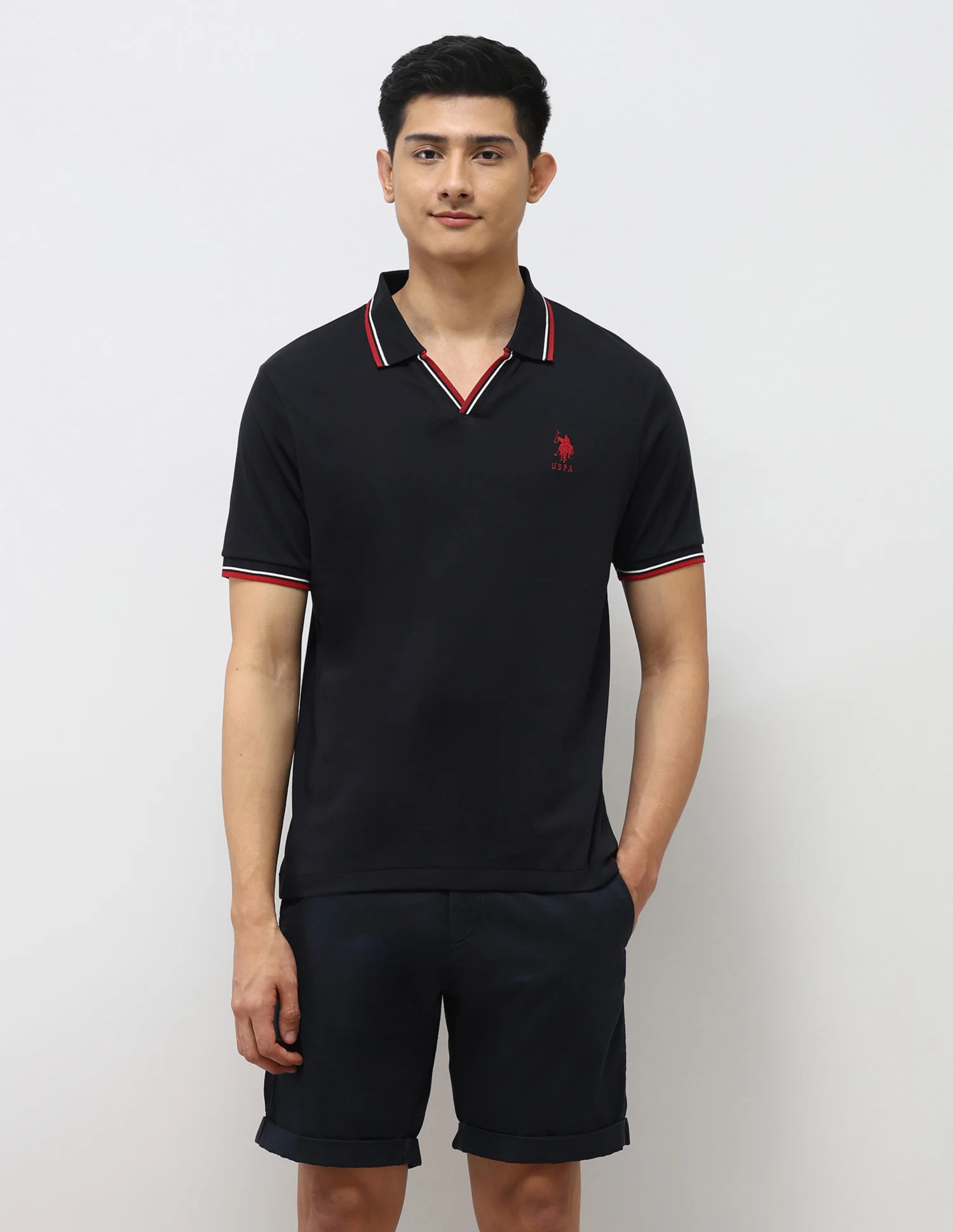 Pure Cotton Slim Fit Polo Shirt - Image 6