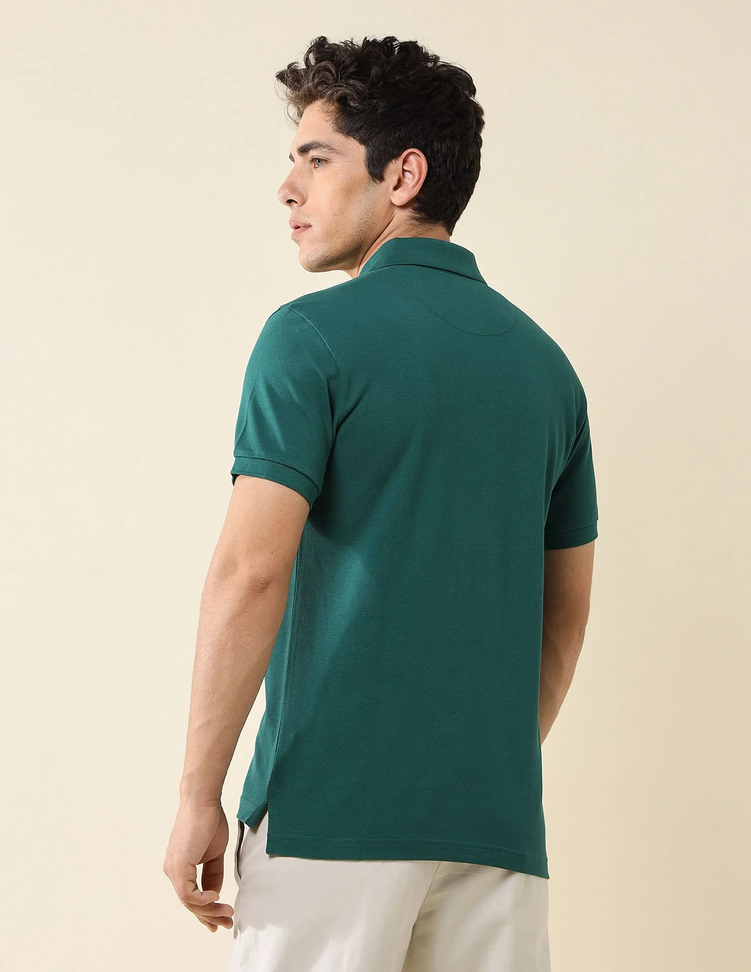 Pure Cotton Slim Fit Polo Shirt - Image 5