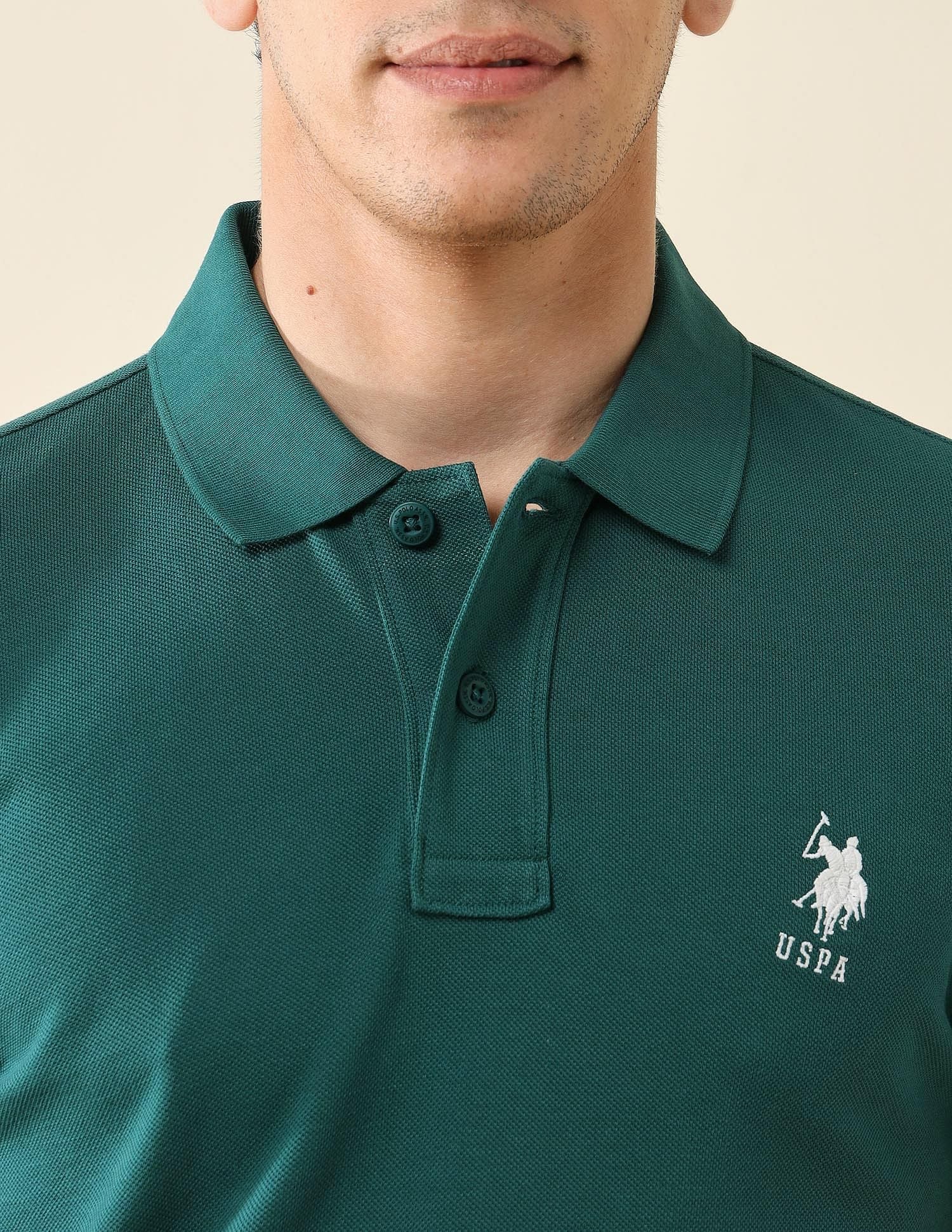 Pure Cotton Slim Fit Polo Shirt - Image 7