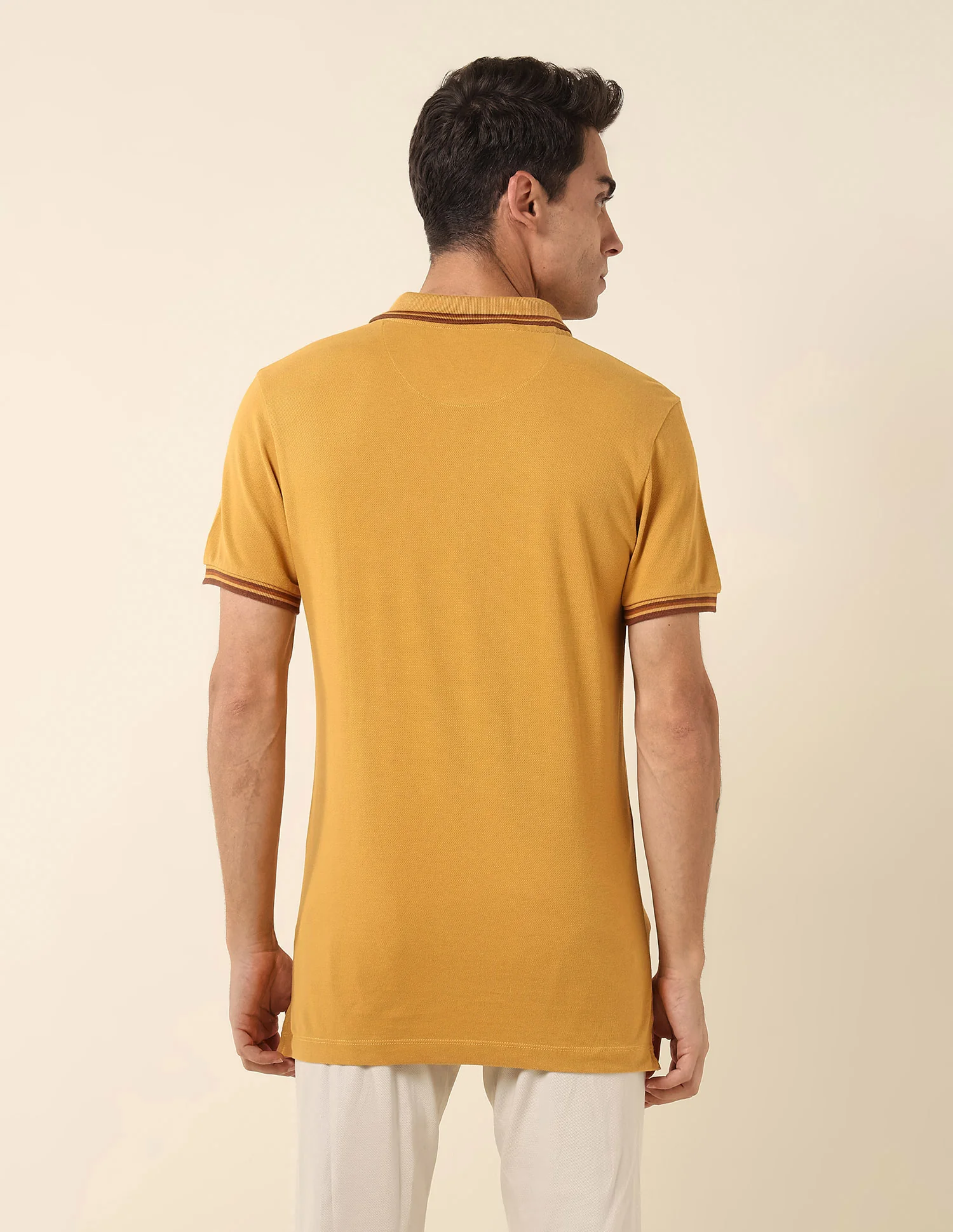 Pure Cotton Slim Fit Polo Shirt - Image 5