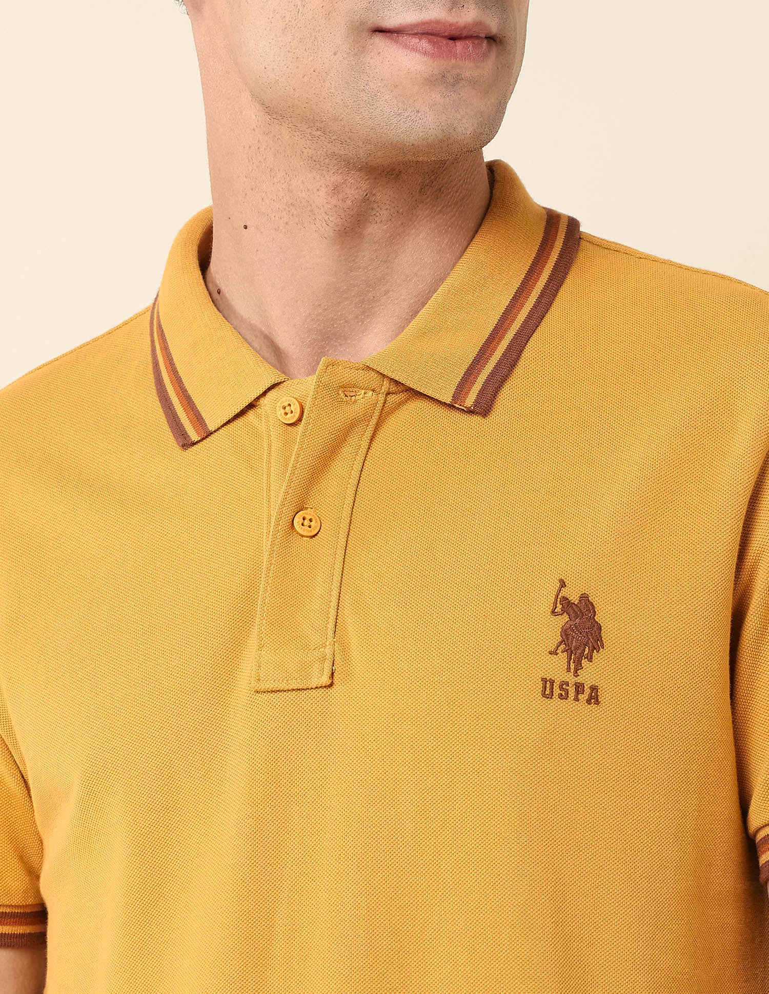 Pure Cotton Slim Fit Polo Shirt - Image 7