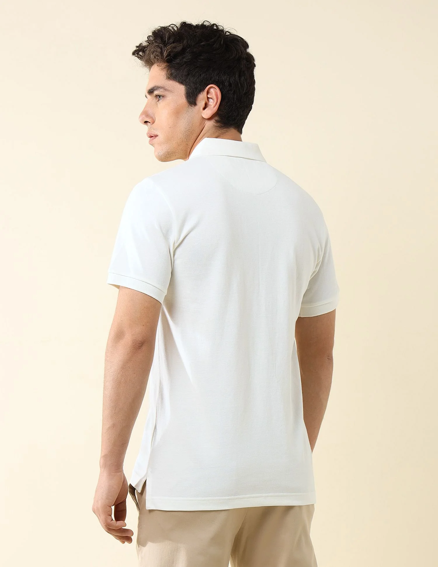 Pure Cotton Slim Fit Polo Shirt - Image 5