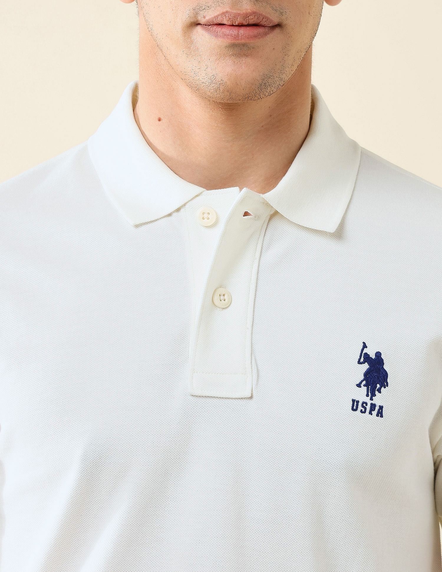 Pure Cotton Slim Fit Polo Shirt - Image 7