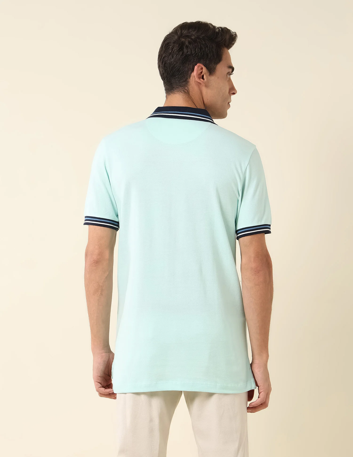Pure Cotton Slim Fit Polo Shirt - Image 5