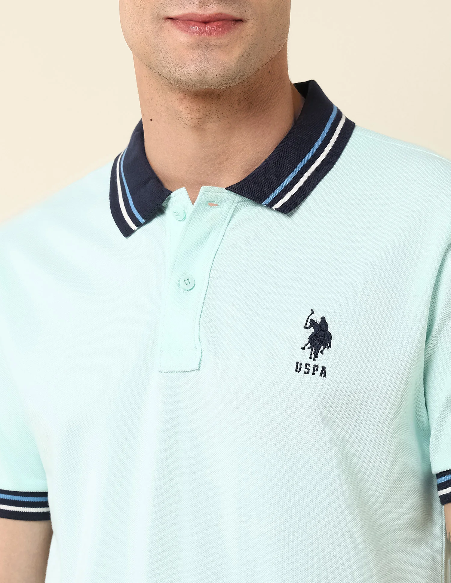 Pure Cotton Slim Fit Polo Shirt - Image 7