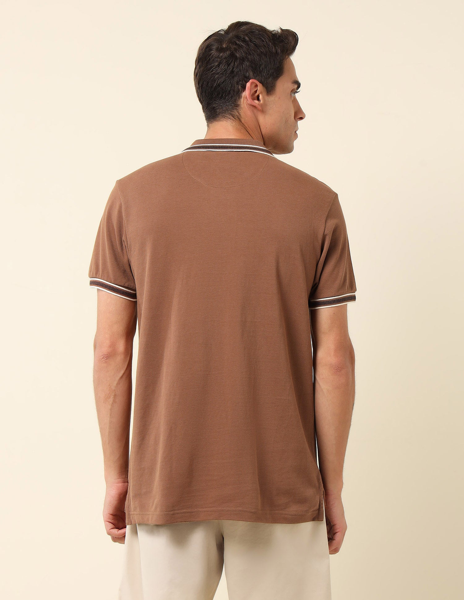 Pure Cotton Slim Fit Polo Shirt - Image 5