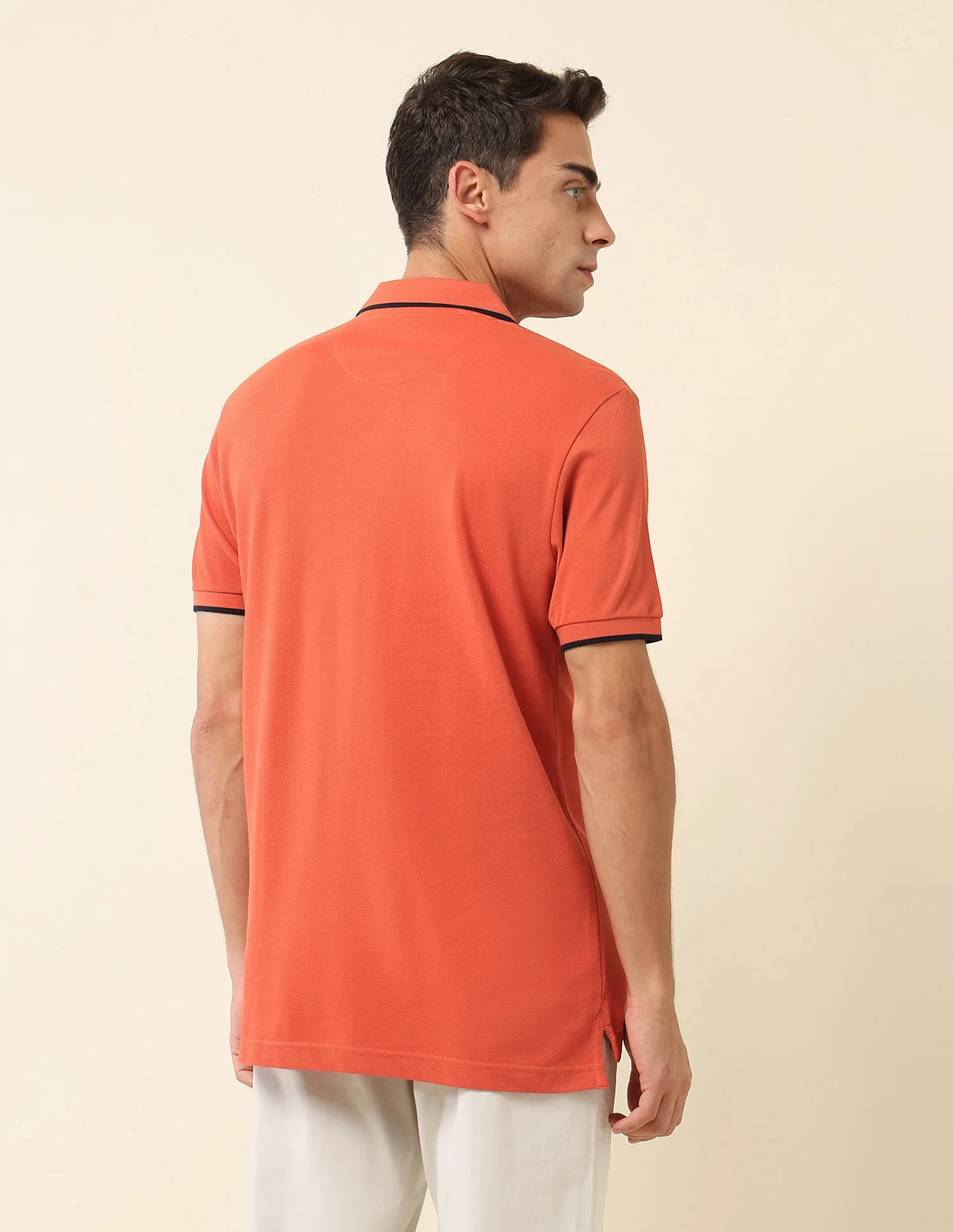 Pure Cotton Slim Fit Polo Shirt - Image 5