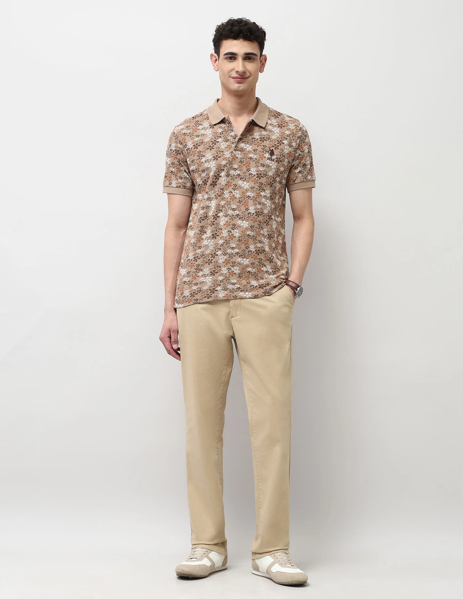 Pure Cotton Slim Fit Polo Shirt - Image 3