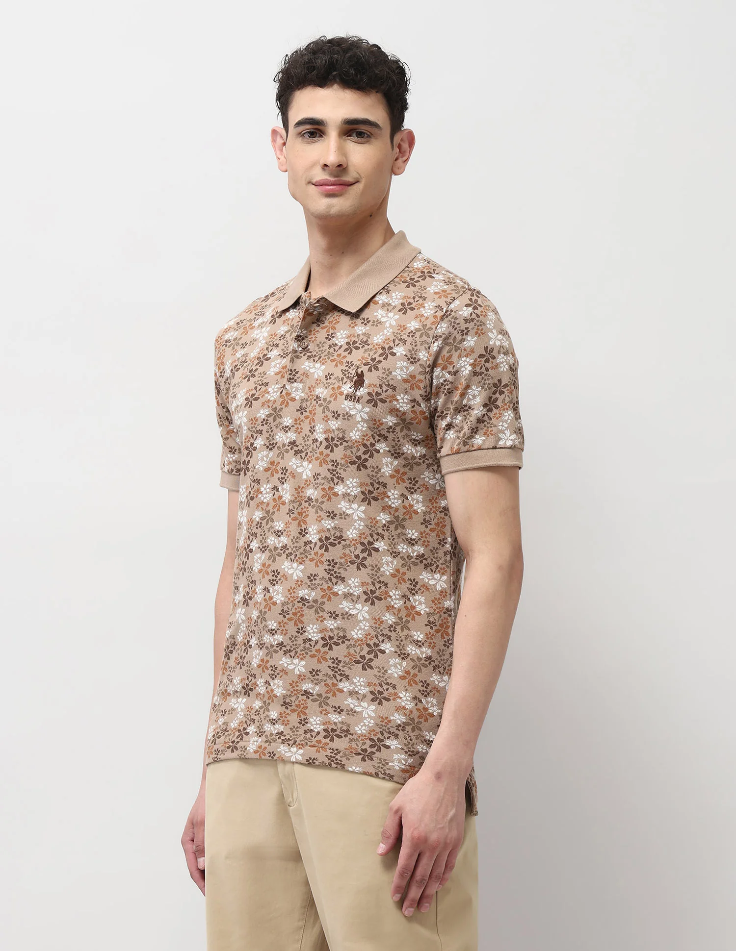 Pure Cotton Slim Fit Polo Shirt - Image 4