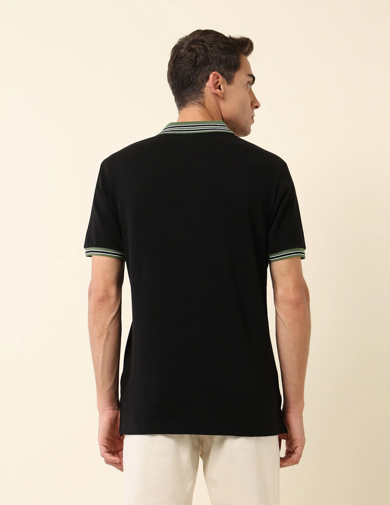 Pure Cotton Slim Fit Polo Shirt - Image 5