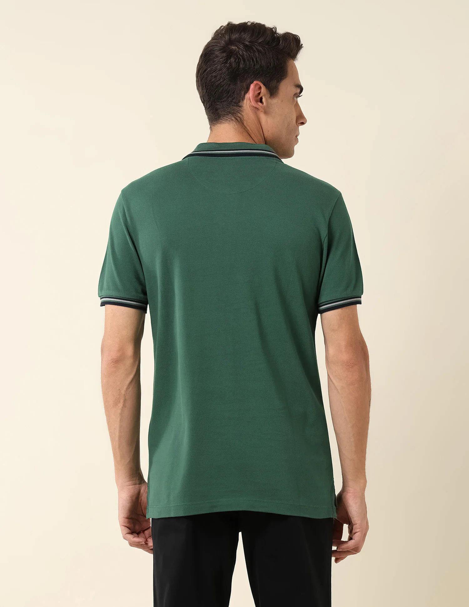 Pure Cotton Slim Fit Polo Shirt - Image 5