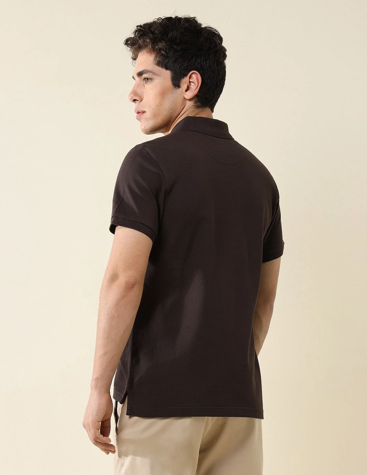 Pure Cotton Slim Fit Polo Shirt - Image 5