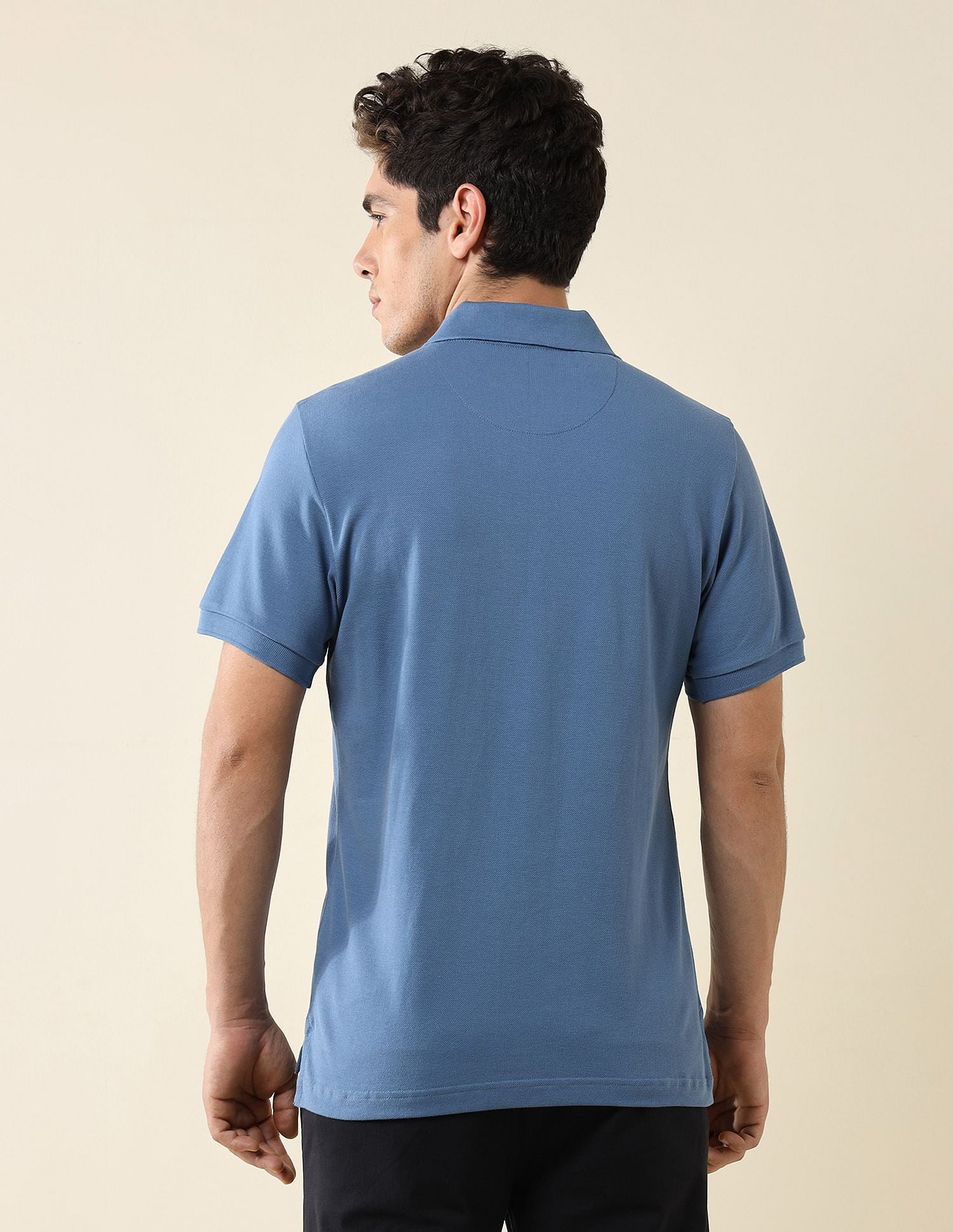 Pure Cotton Slim Fit Polo Shirt - Image 5