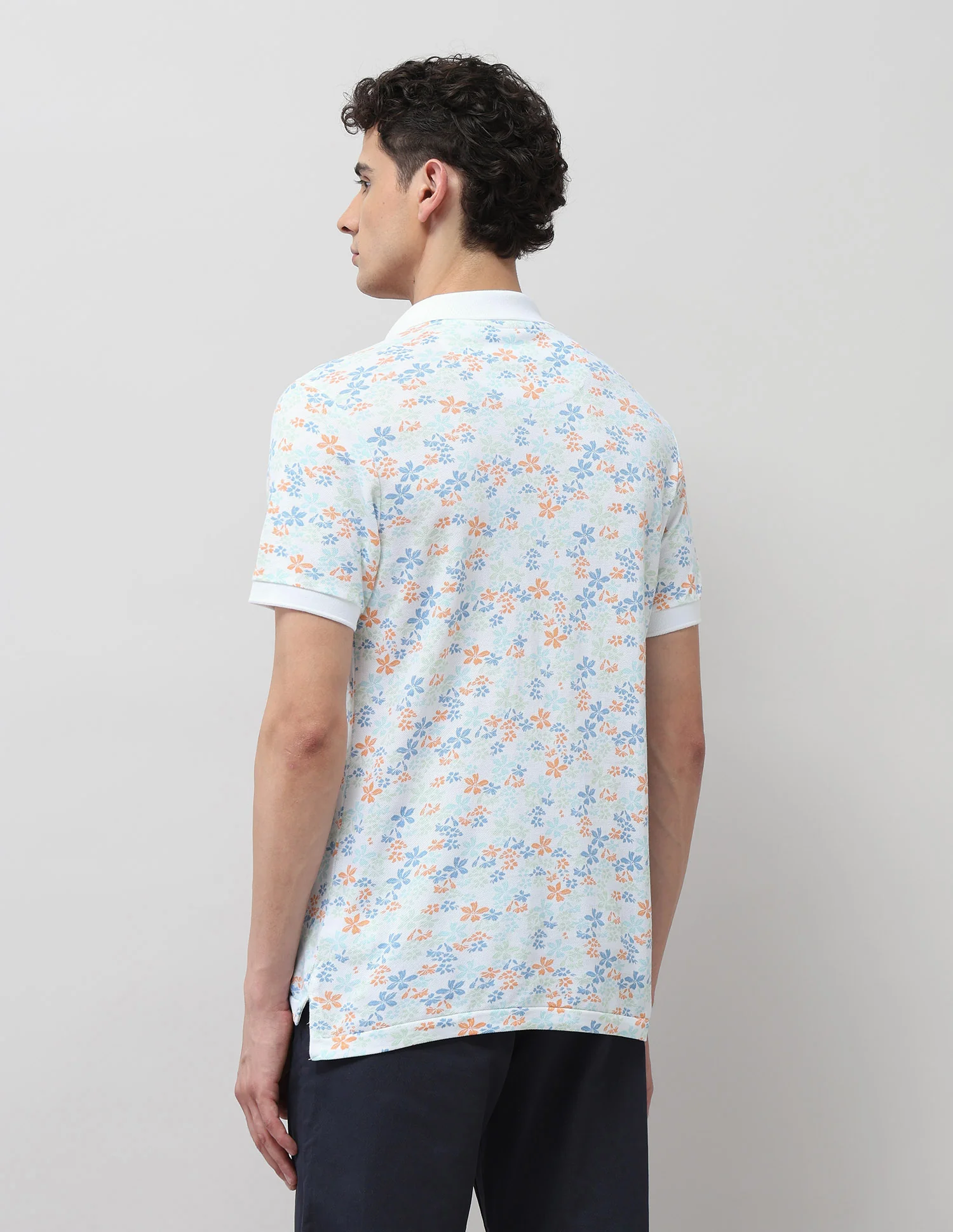 Pure Cotton Slim Fit Polo Shirt - Image 5