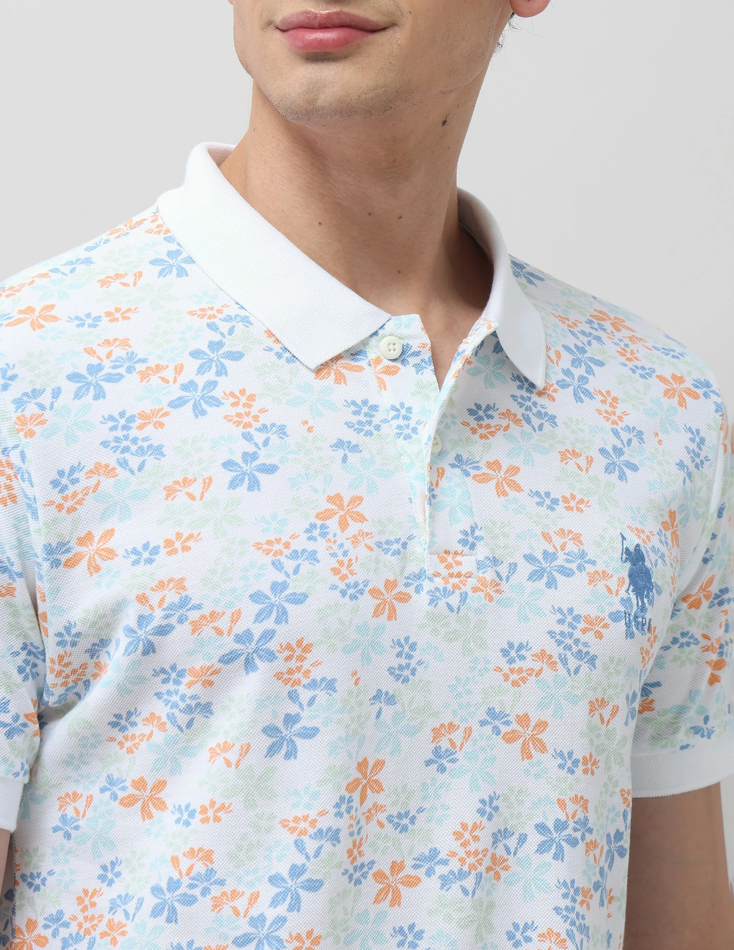 Pure Cotton Slim Fit Polo Shirt - Image 7