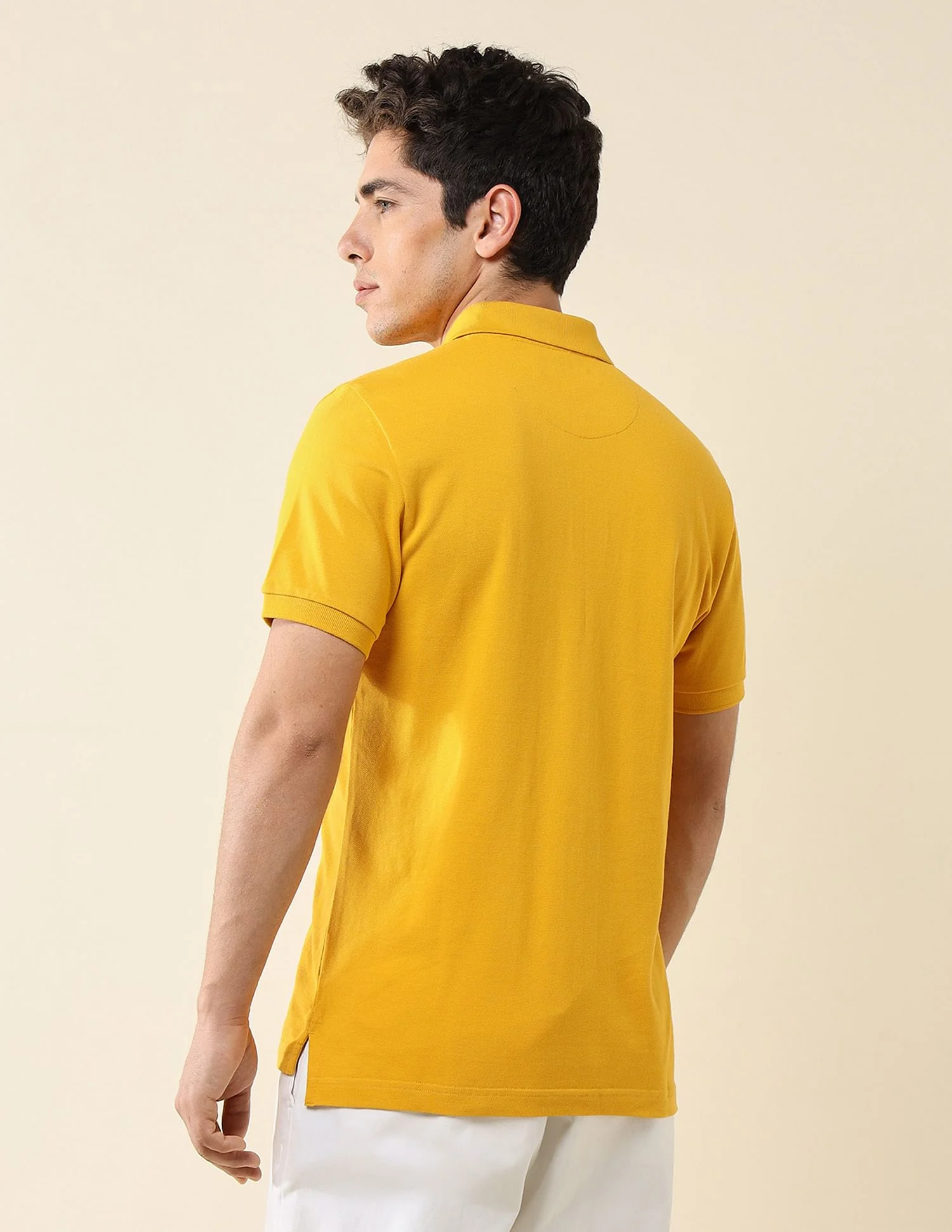 Pure Cotton Slim Fit Polo Shirt - Image 5