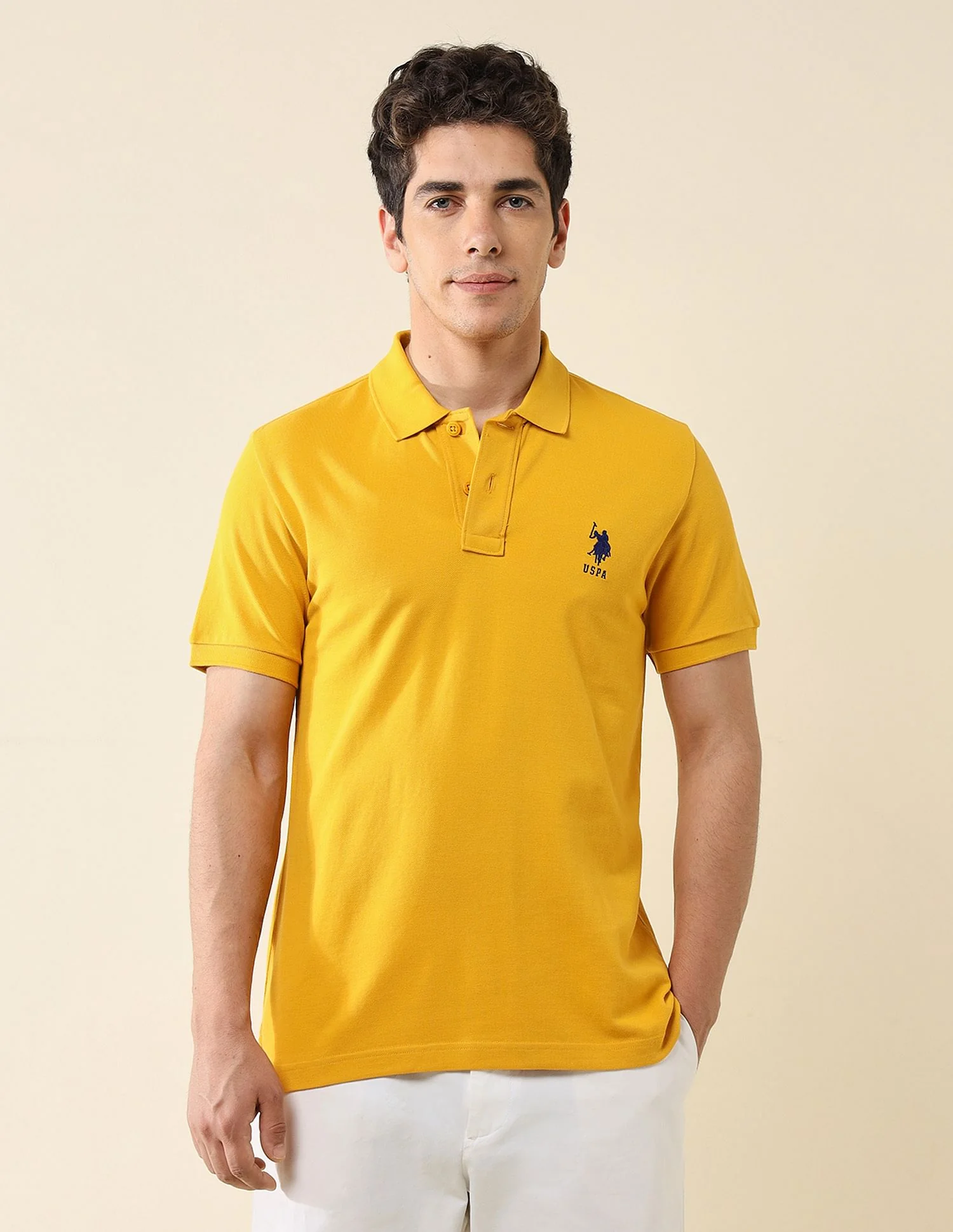 Pure Cotton Slim Fit Polo Shirt - Image 6